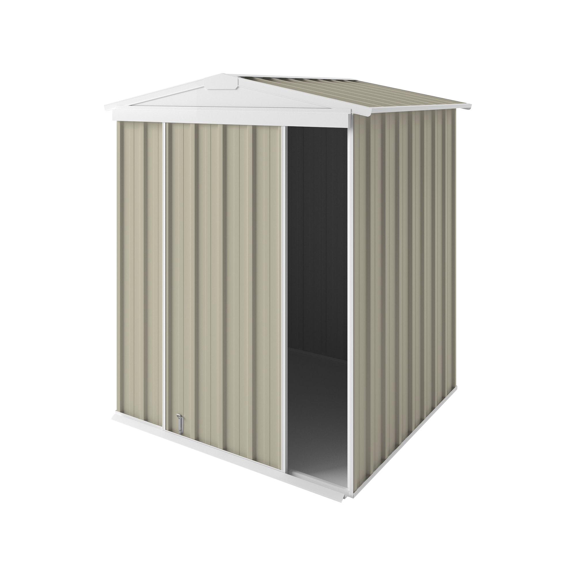 1.5m x 1.5m Gable Slider Garden Shed
