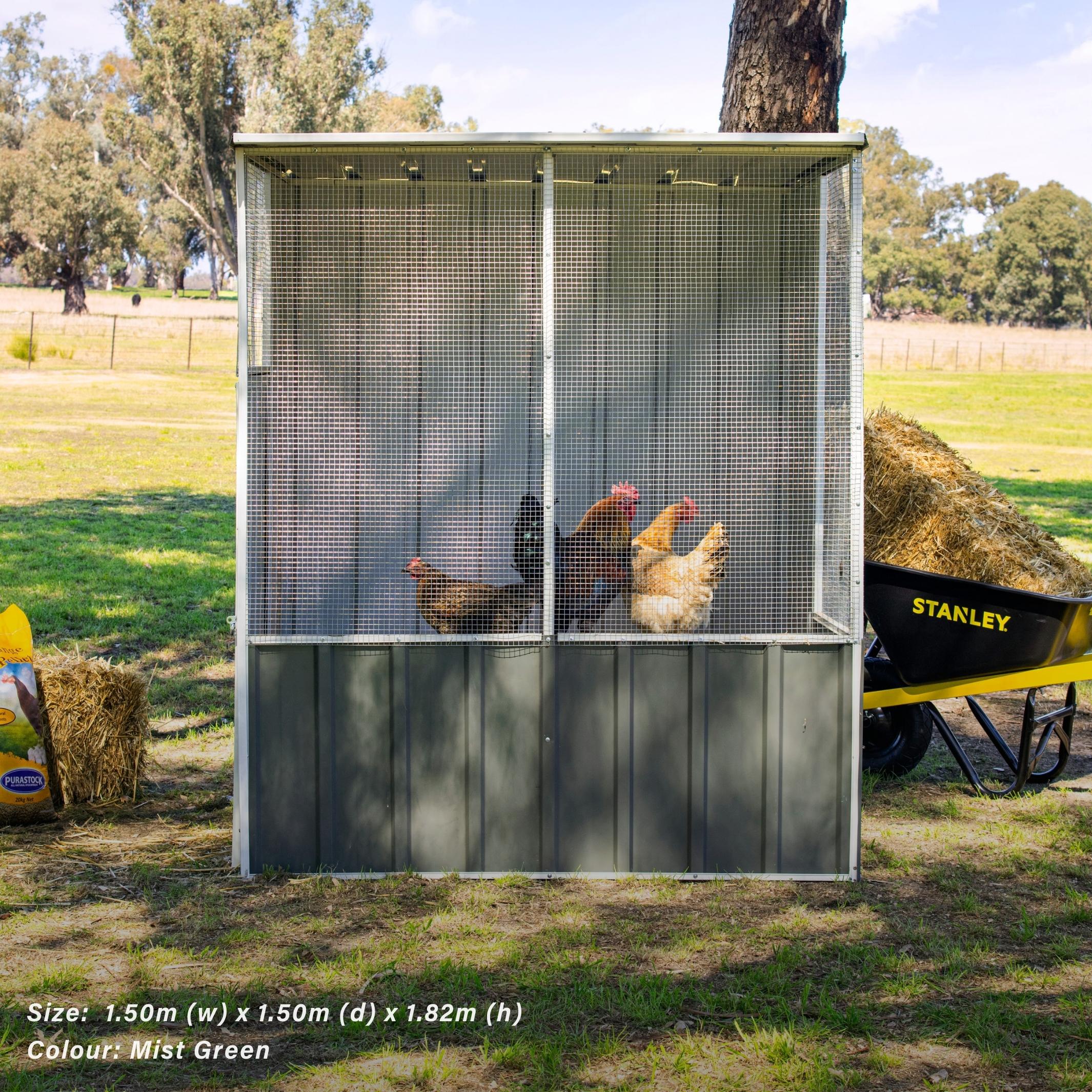 1.5m x 1.5m Aviary Pet House