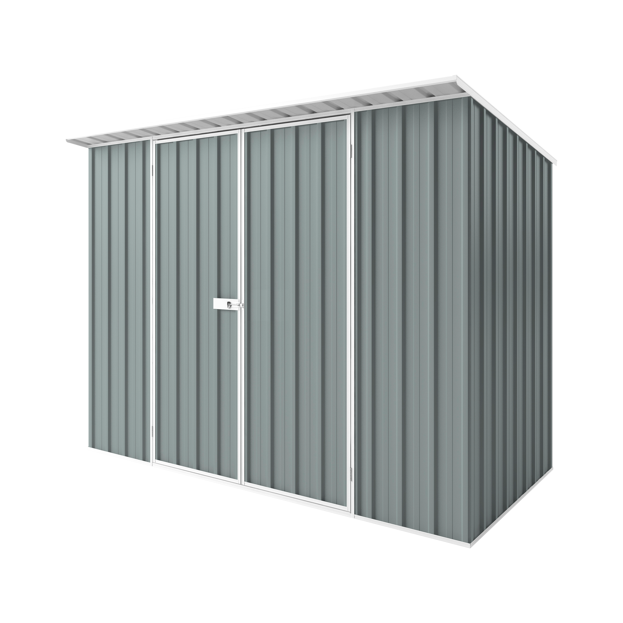 3m x 1.5m x 2.1m Skillion Roof Garden Shed