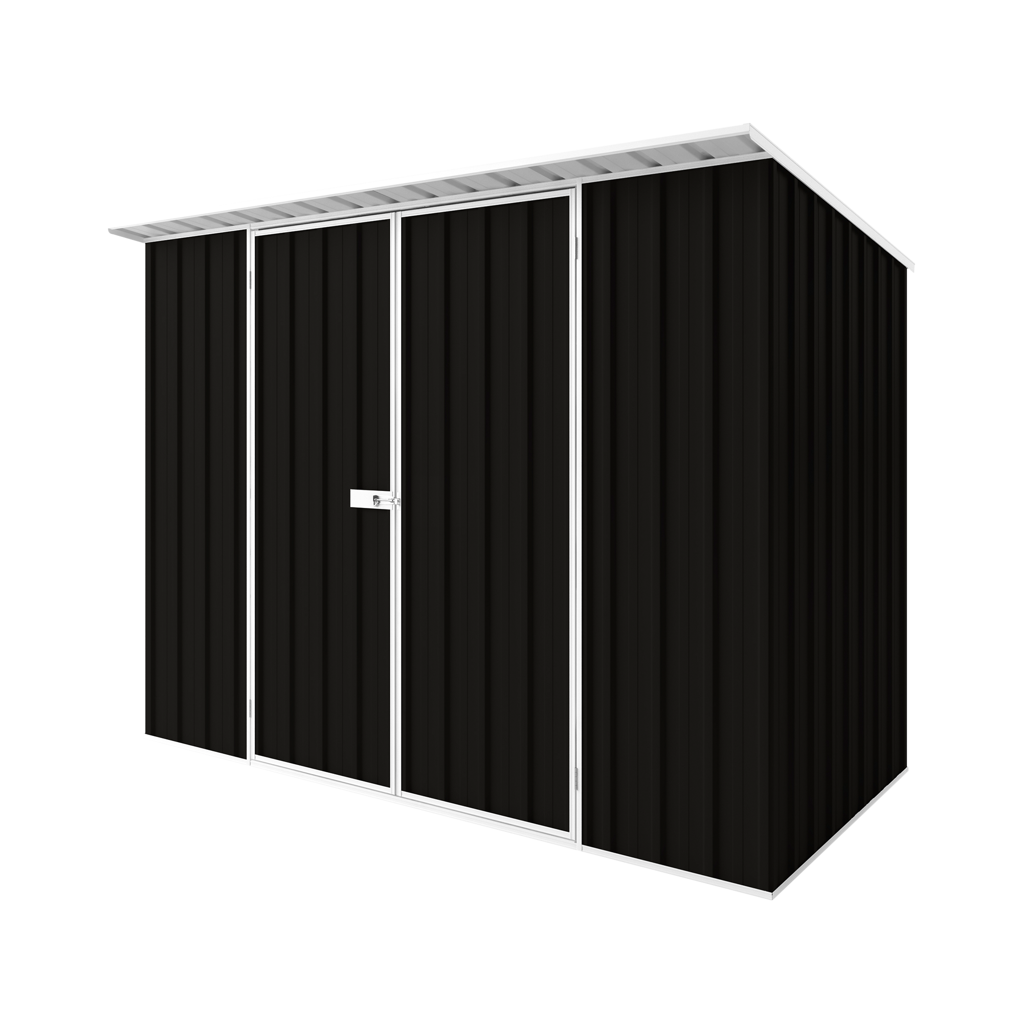 3m x 1.5m x 2.1m Skillion Roof Garden Shed