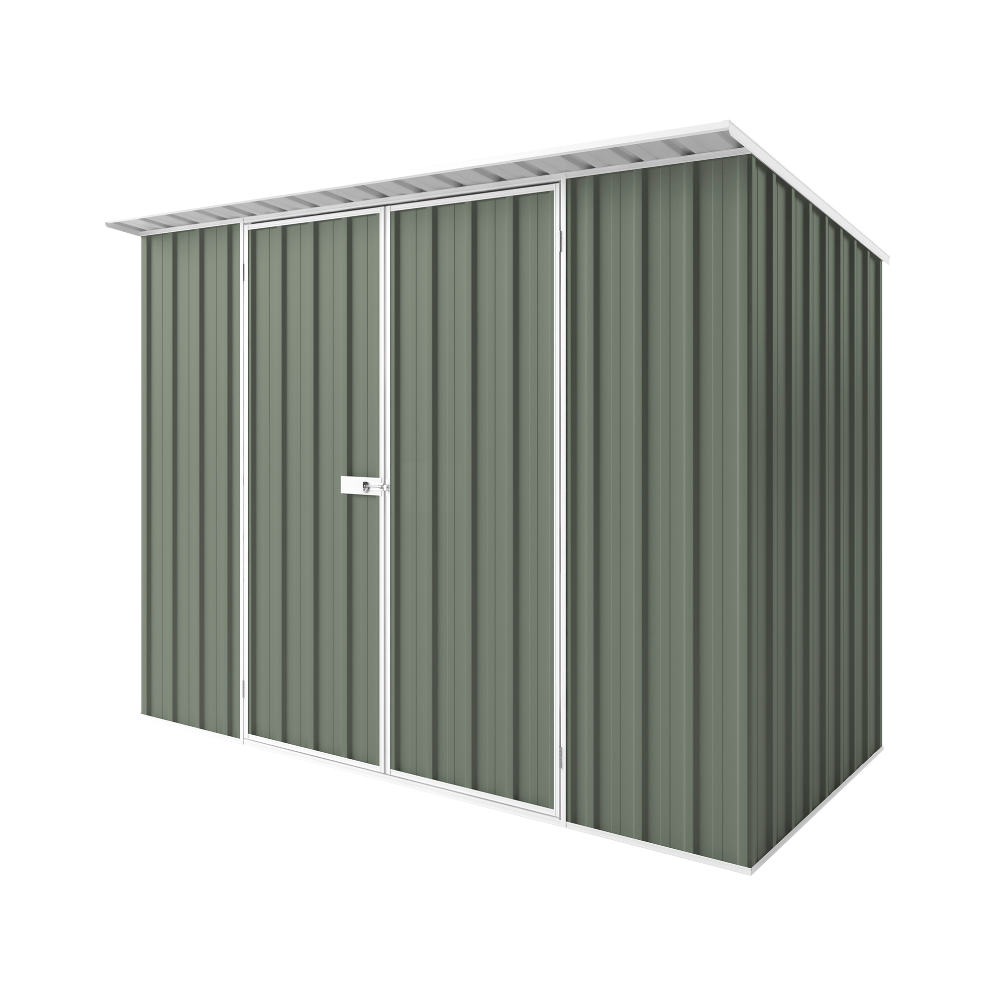 3m x 1.5m x 2.1m Skillion Roof Garden Shed