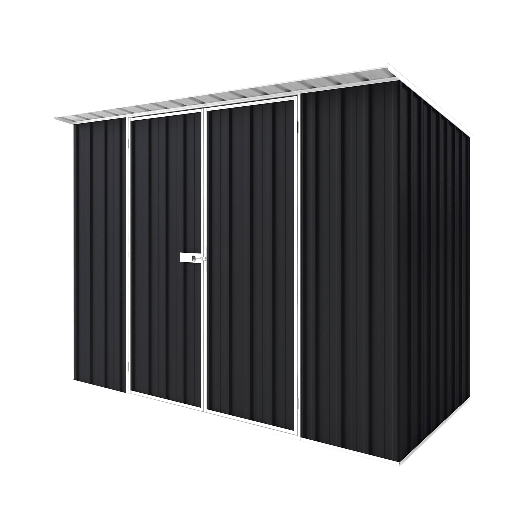 3m x 1.5m x 2.1m Skillion Roof Garden Shed
