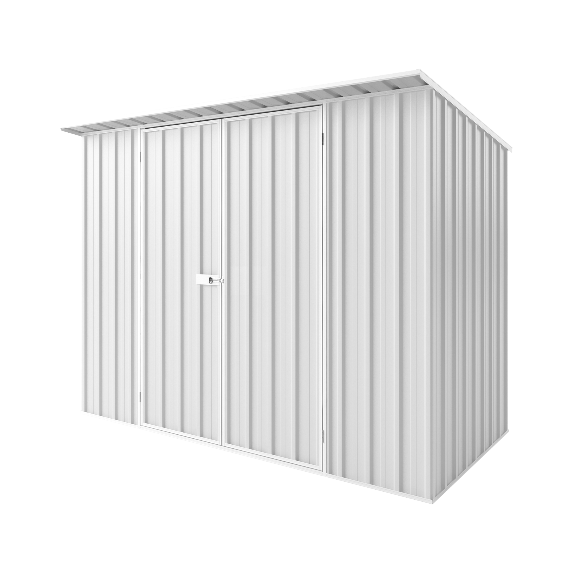 3m x 1.5m x 2.1m Skillion Roof Garden Shed