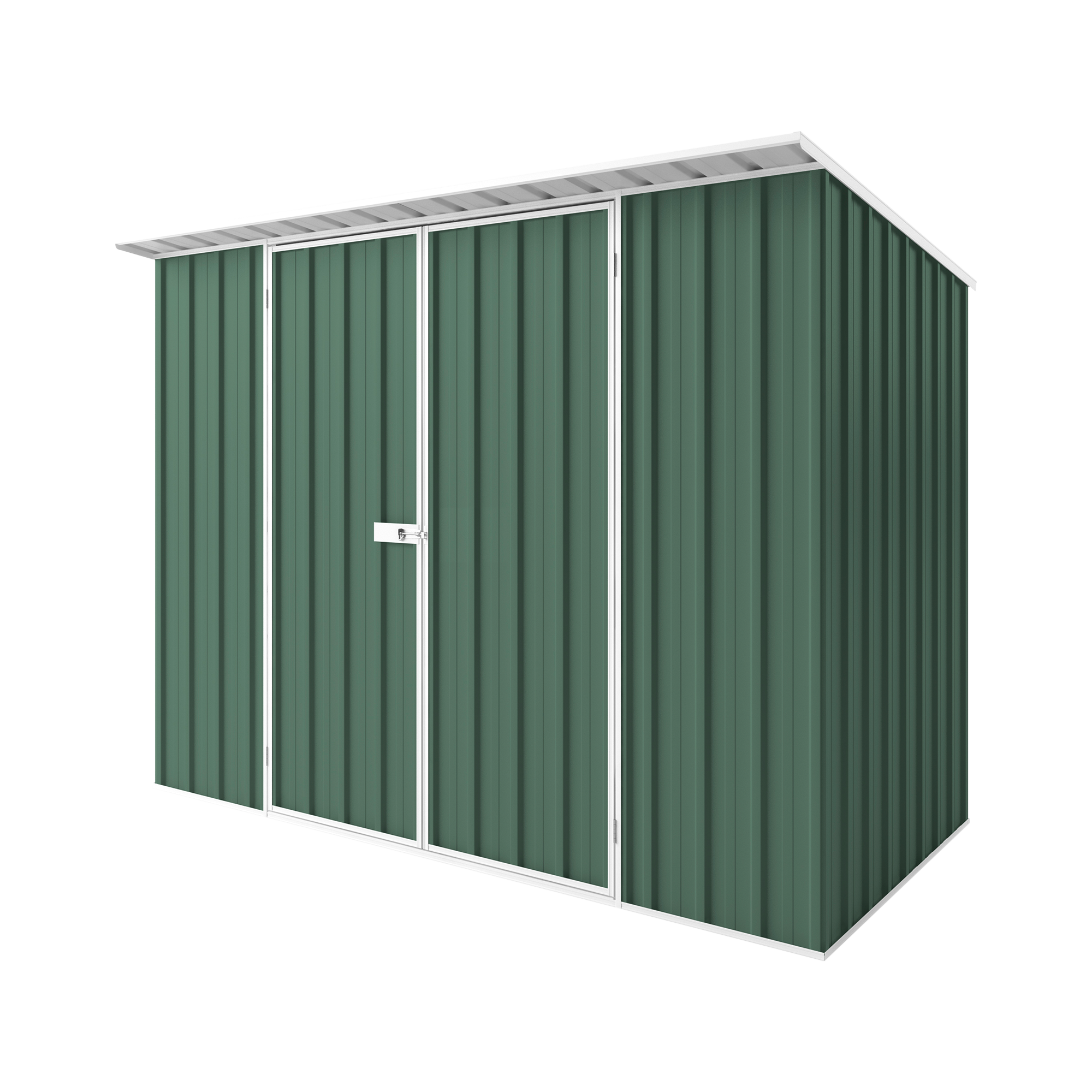 3m x 1.5m x 2.1m Skillion Roof Garden Shed