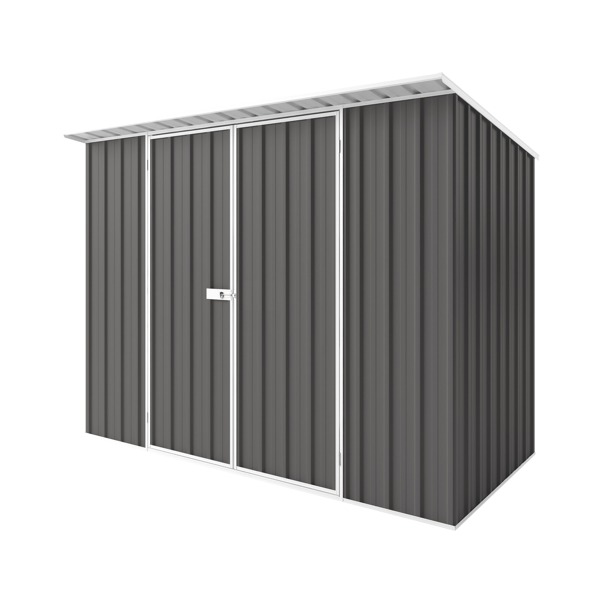 3m x 1.5m x 2.1m Skillion Roof Garden Shed