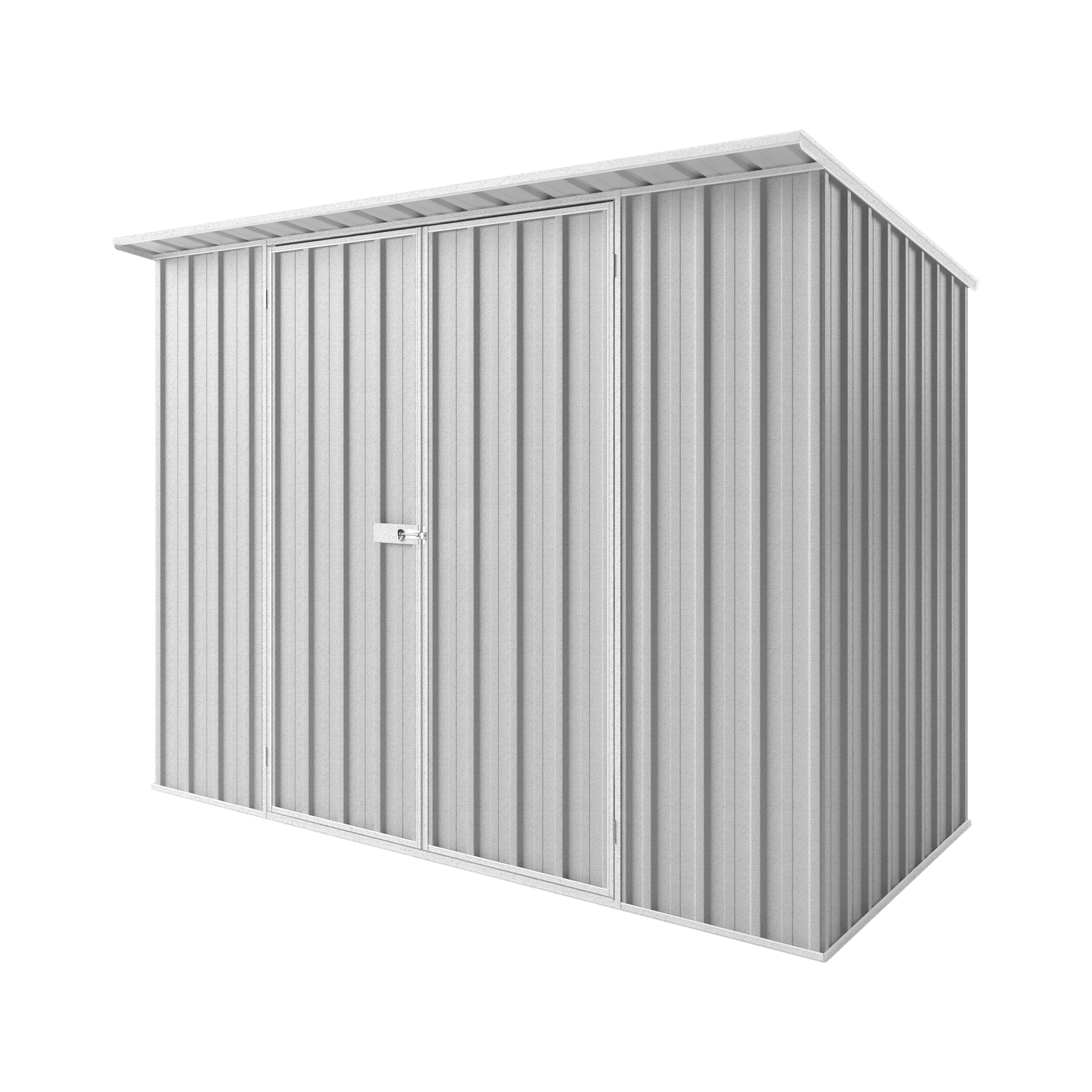 3m x 1.5m x 2.1m Skillion Roof Garden Shed