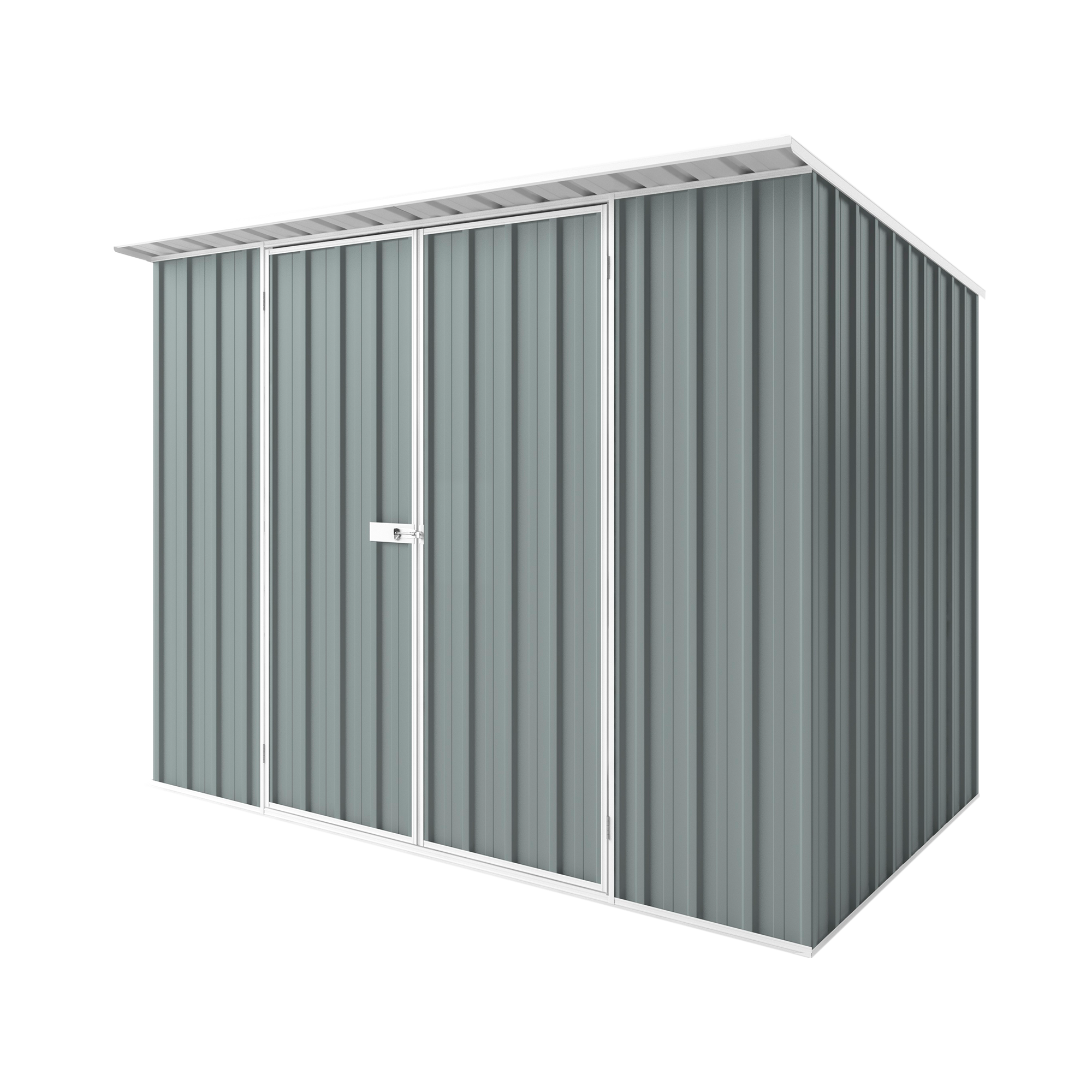 3m x 1.9m x 2.1m Skillion Roof Garden Shed