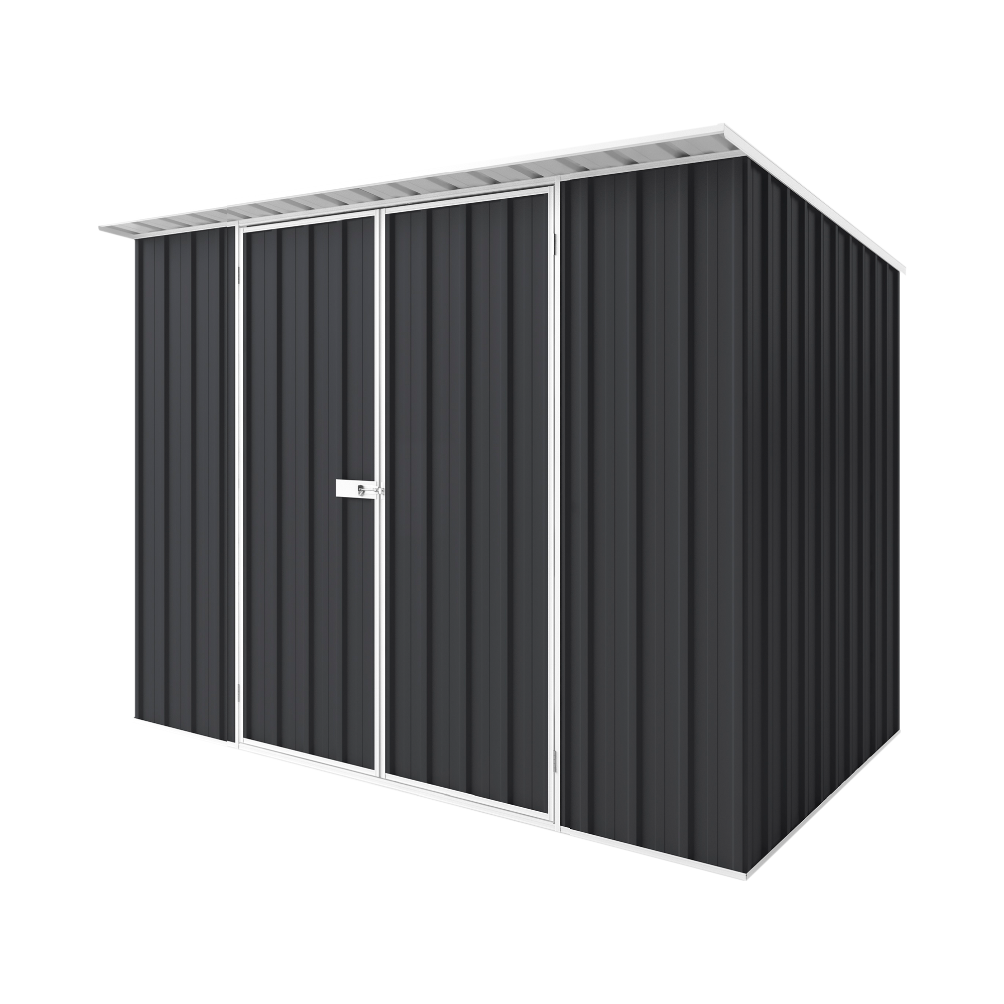 3m x 1.9m x 2.1m Skillion Roof Garden Shed