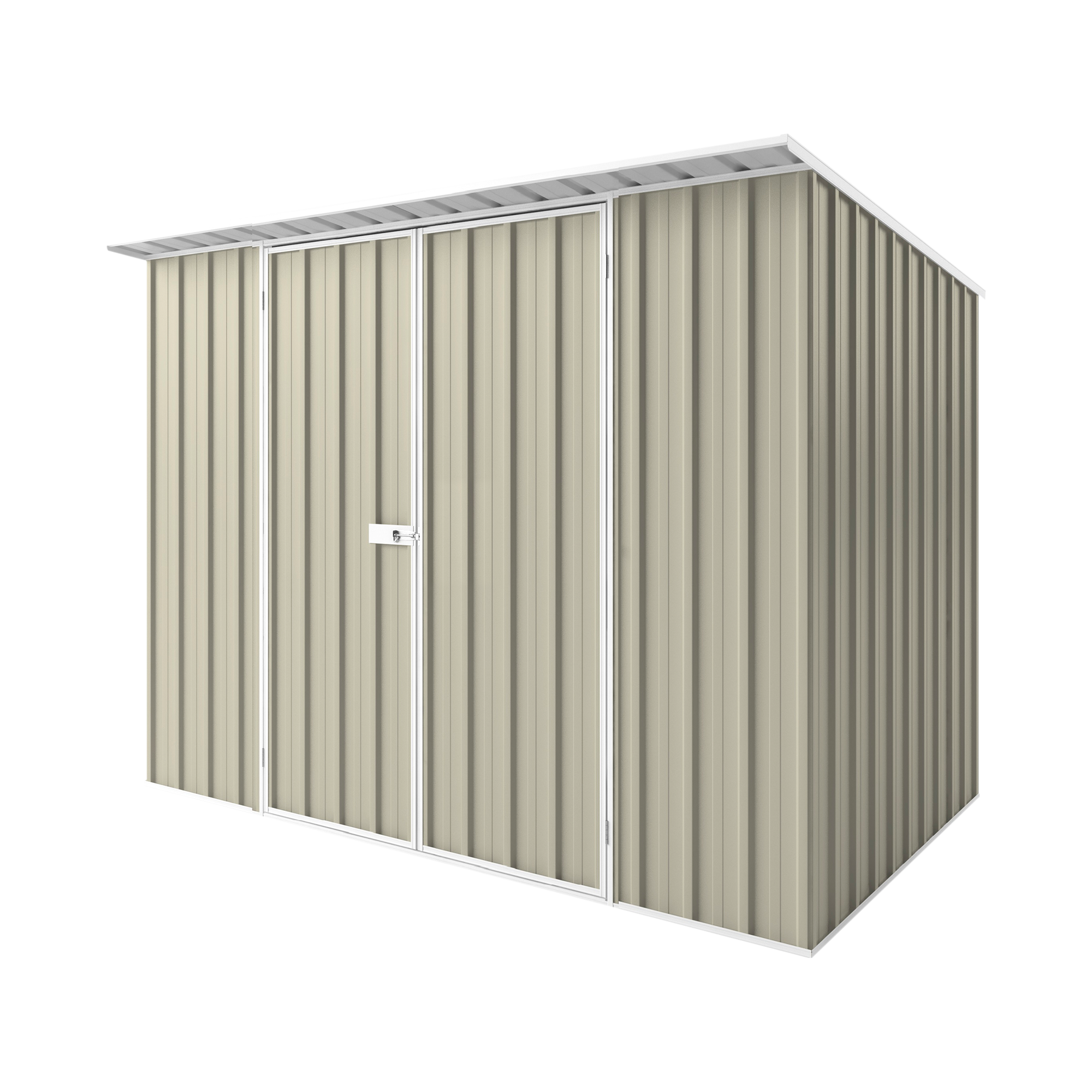 3m x 1.9m x 2.1m Skillion Roof Garden Shed