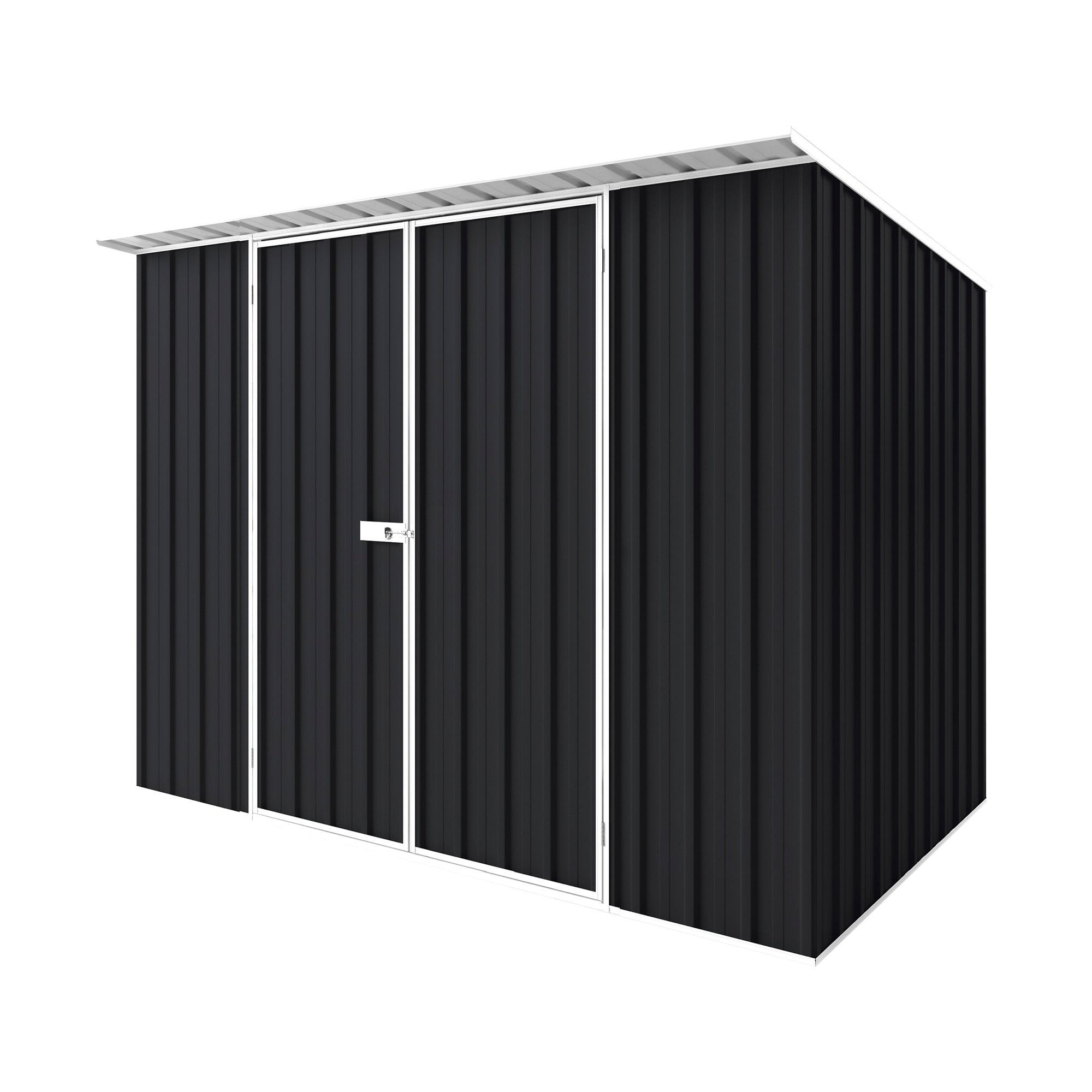 3m x 1.9m x 2.1m Skillion Roof Garden Shed