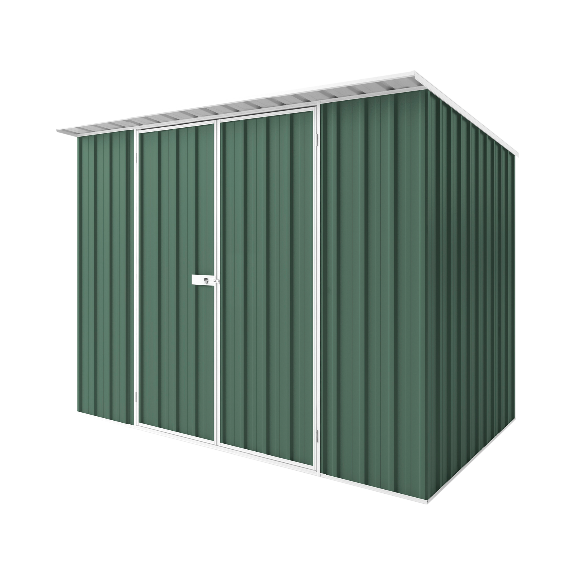 3m x 1.9m x 2.1m Skillion Roof Garden Shed