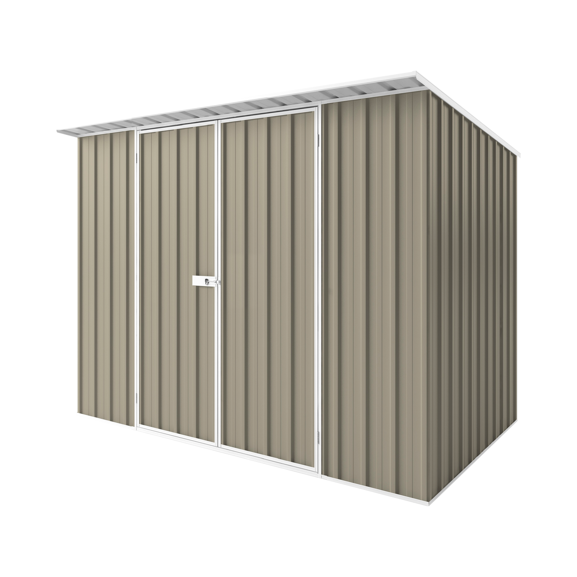 3m x 1.9m x 2.1m Skillion Roof Garden Shed