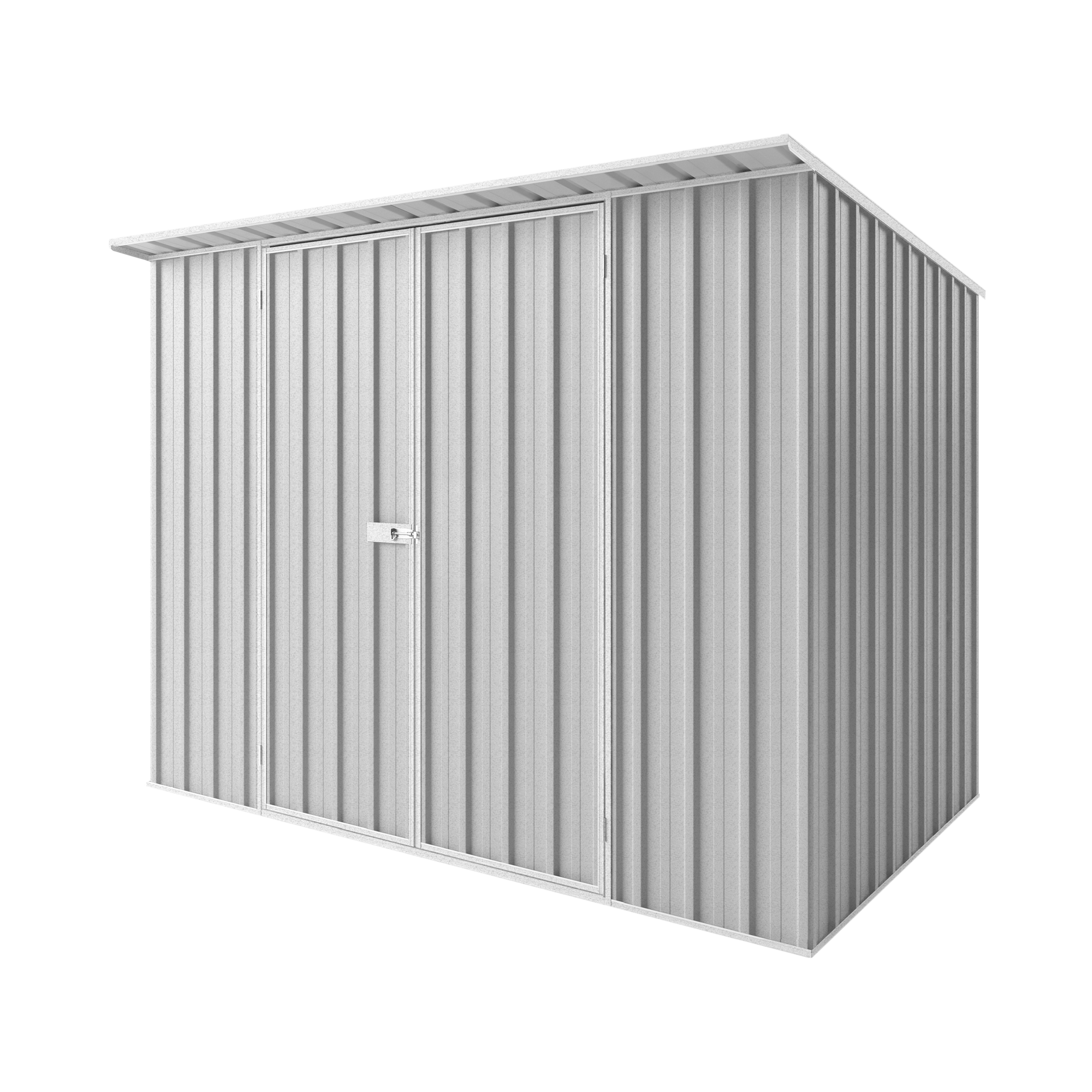 3m x 1.9m x 2.1m Skillion Roof Garden Shed