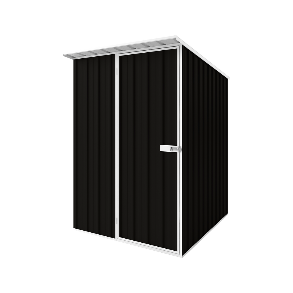 1.5m x 1.9m x 2.1m Skillion Roof Garden Shed