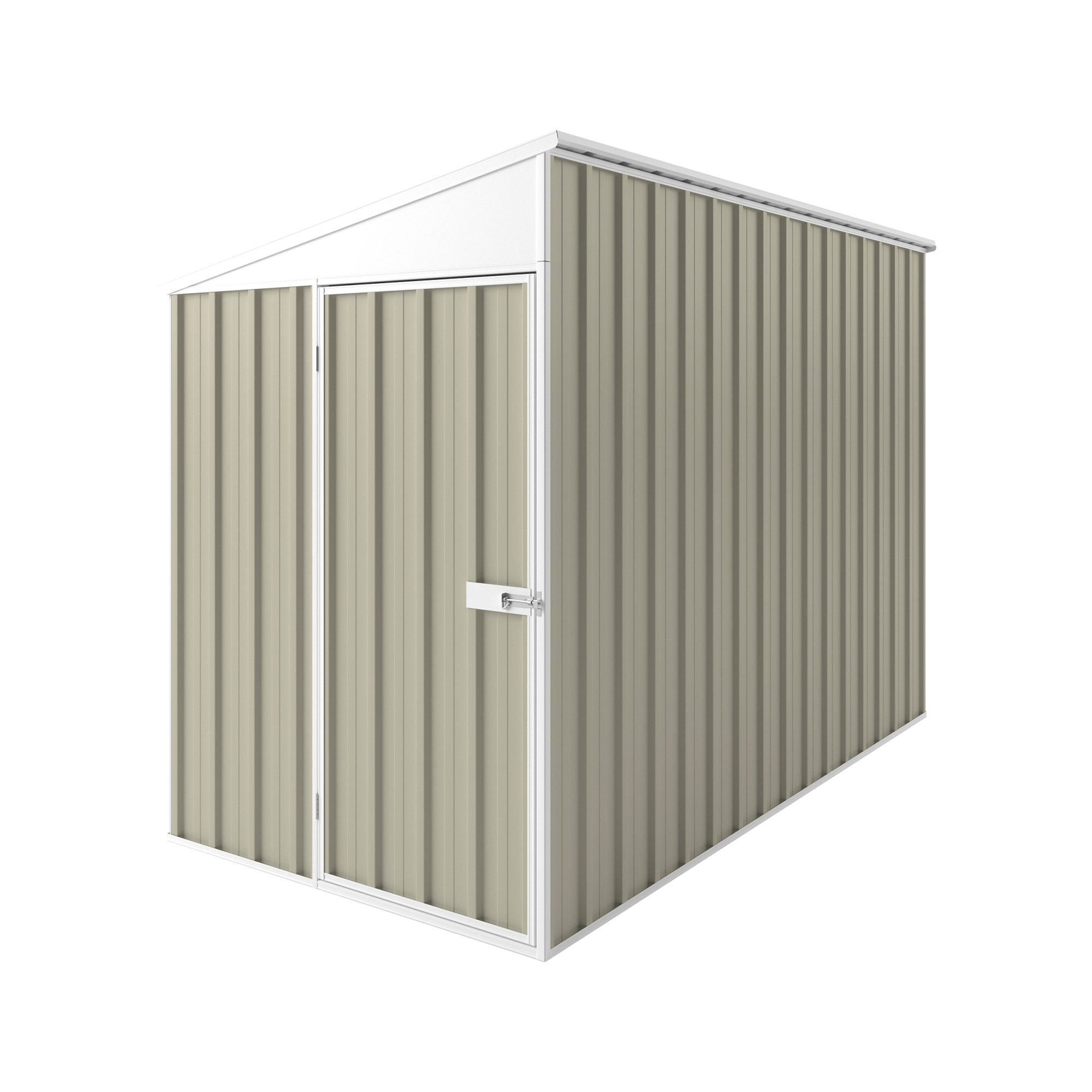 1.5m x 3m x 2.1m Skillion Roof Garden Shed