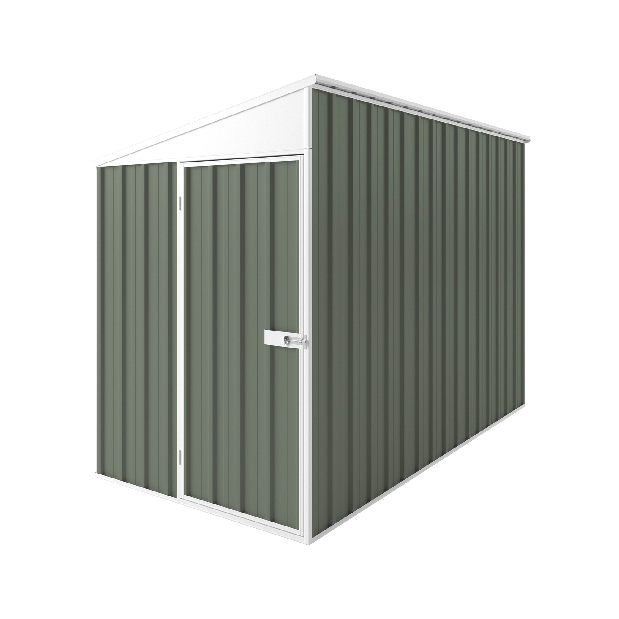 1.5m x 3m x 2.1m Skillion Roof Garden Shed