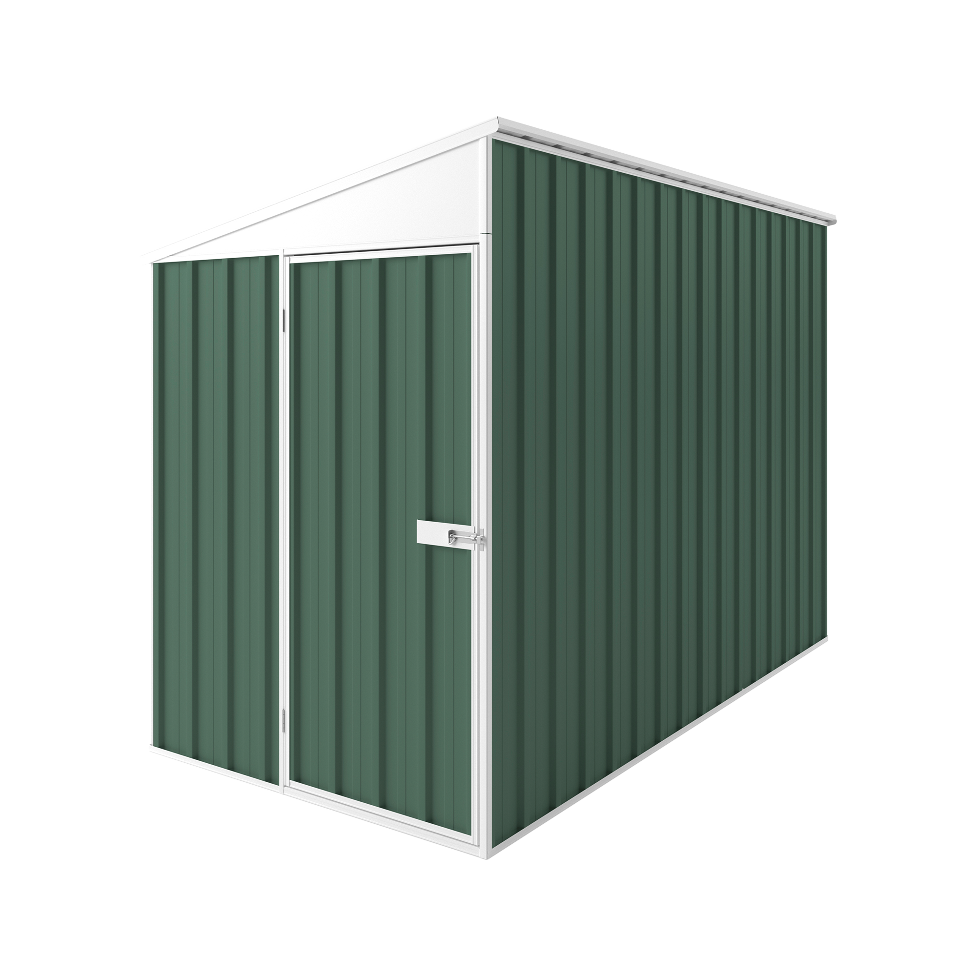 1.5m x 3m x 2.1m Skillion Roof Garden Shed