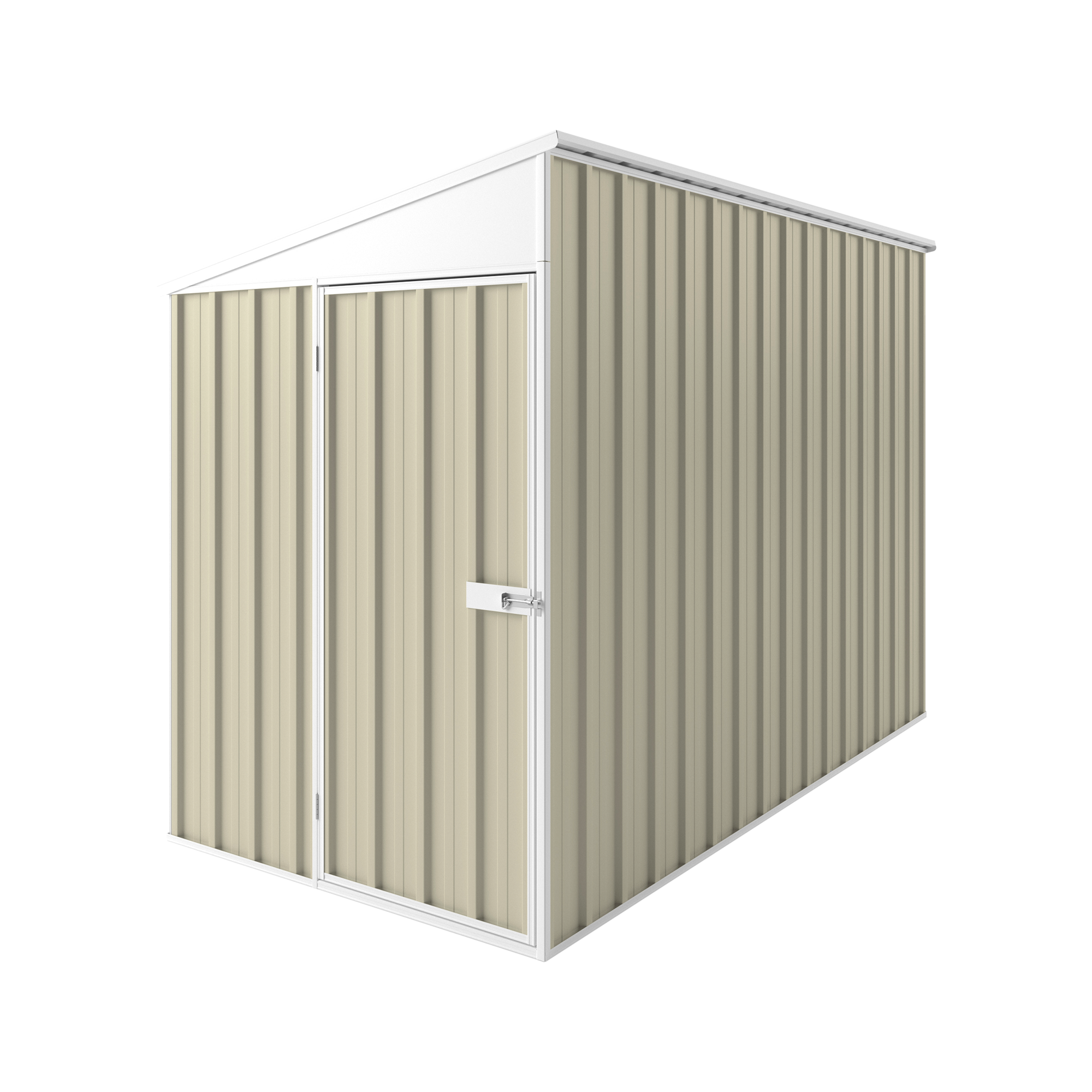 1.5m x 3m x 2.1m Skillion Roof Garden Shed