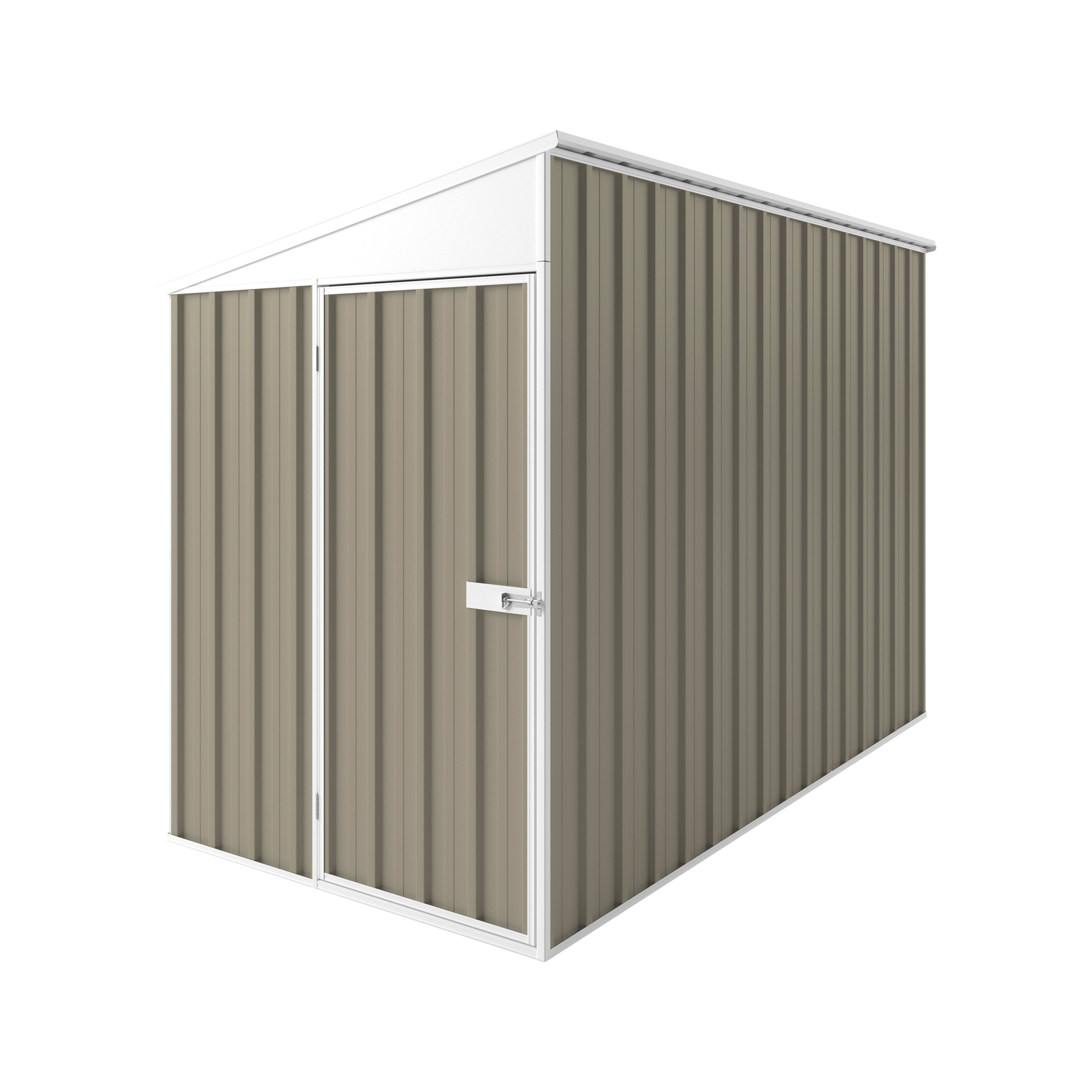 1.5m x 3m x 2.1m Skillion Roof Garden Shed