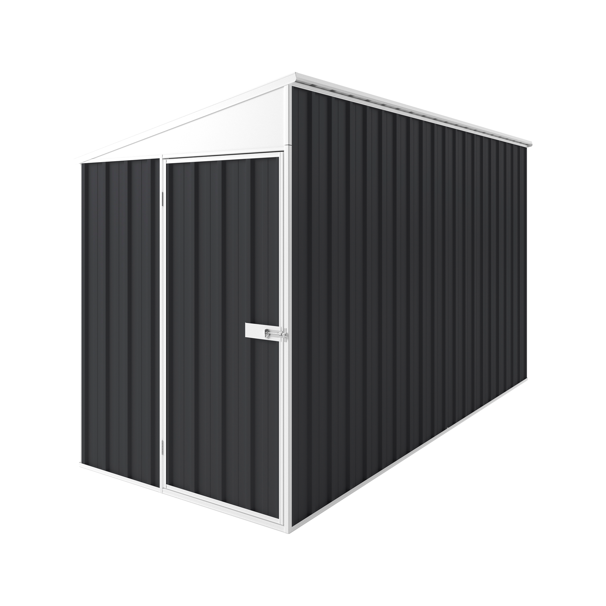 1.5m x 3.75m x 2.1m Skillion Roof Garden Shed