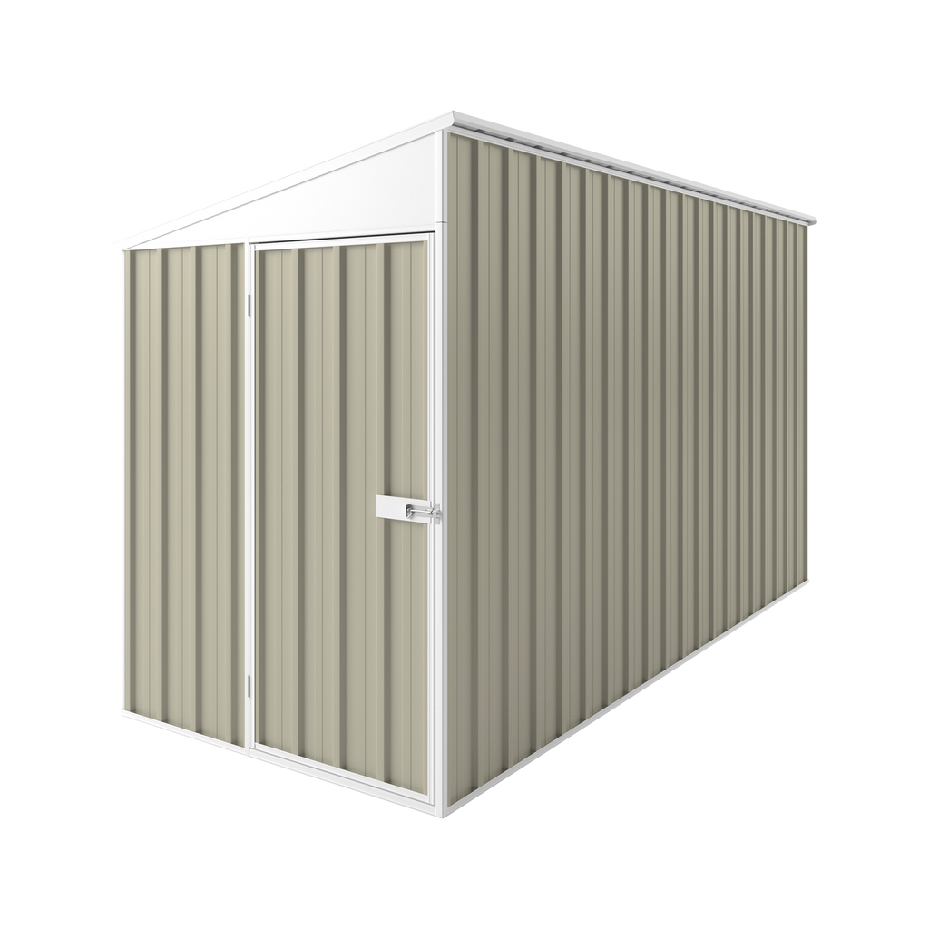 1.5m x 3.75m x 2.1m Skillion Roof Garden Shed