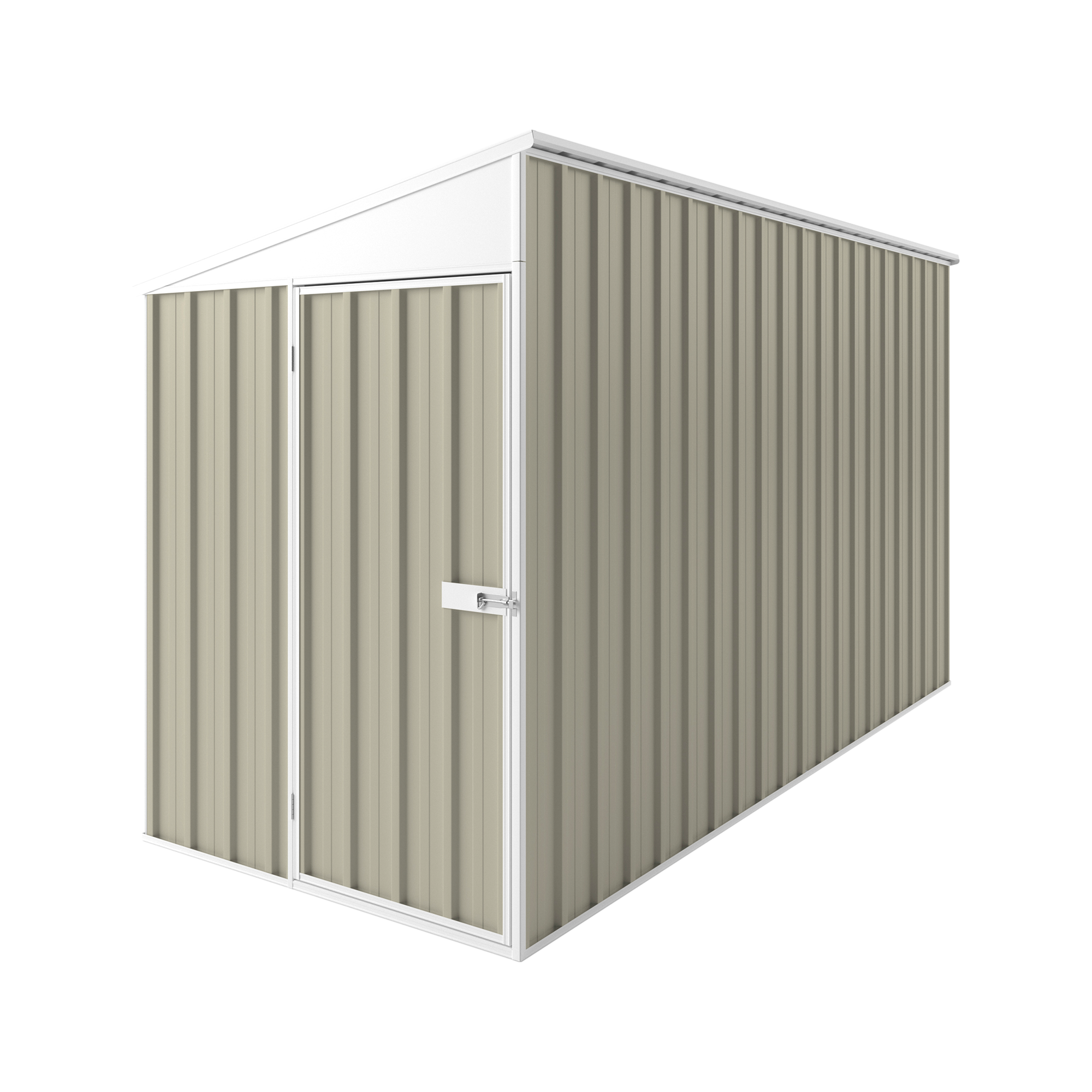 1.5m x 3.75m x 2.1m Skillion Roof Garden Shed