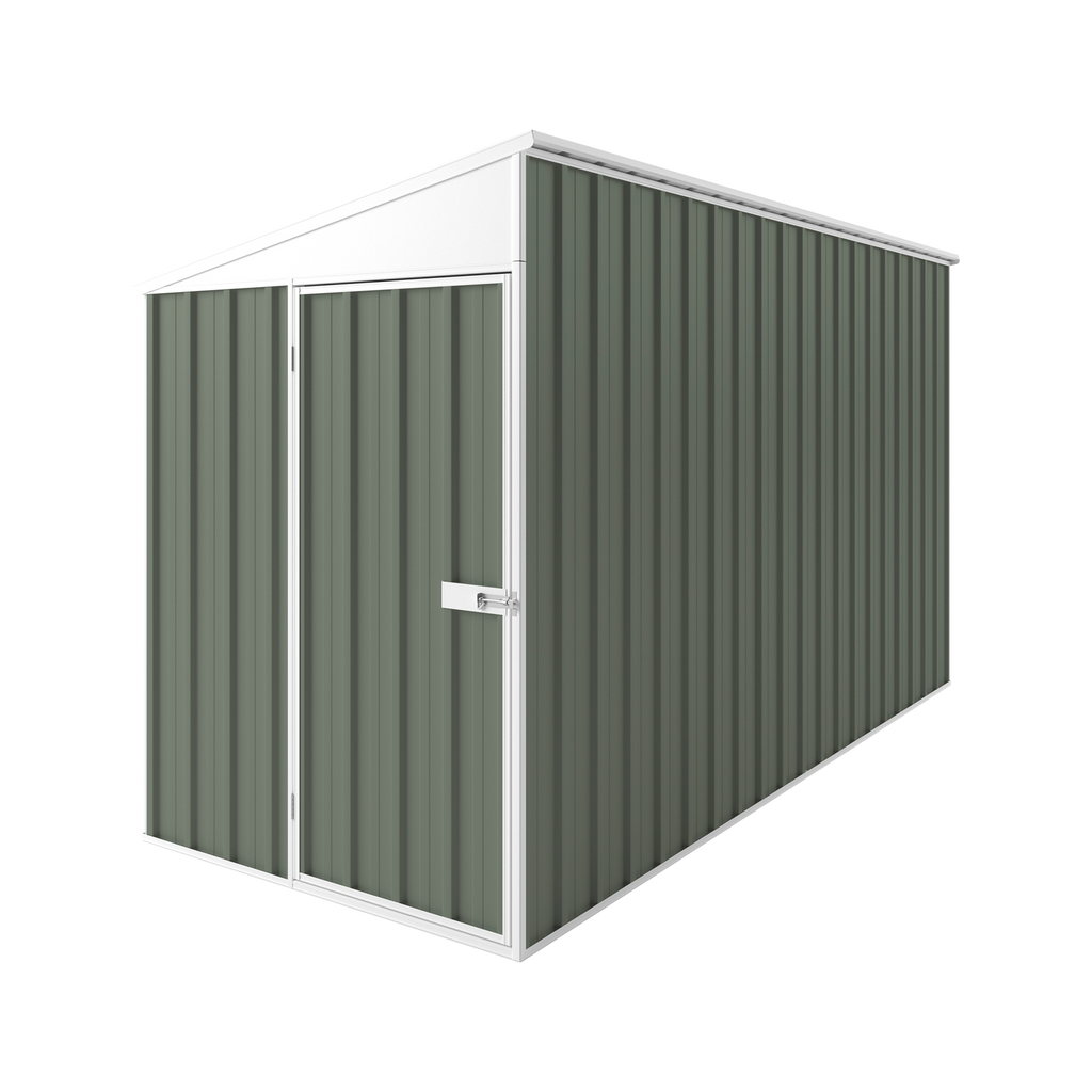 1.5m x 3.75m x 2.1m Skillion Roof Garden Shed