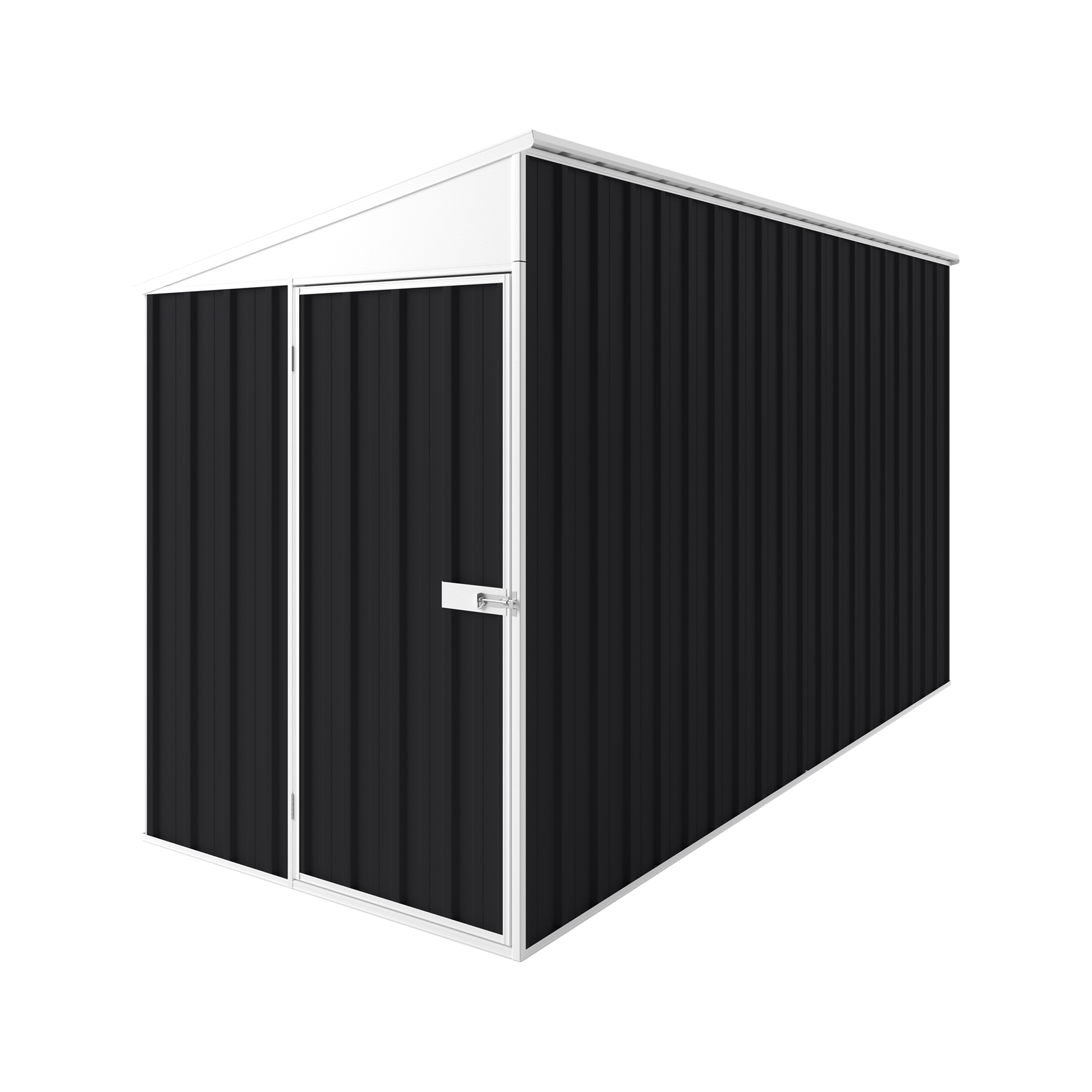1.5m x 3.75m x 2.1m Skillion Roof Garden Shed