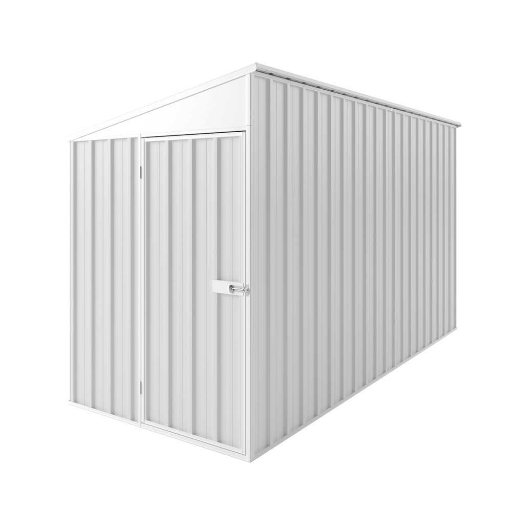 1.5m x 3.75m x 2.1m Skillion Roof Garden Shed