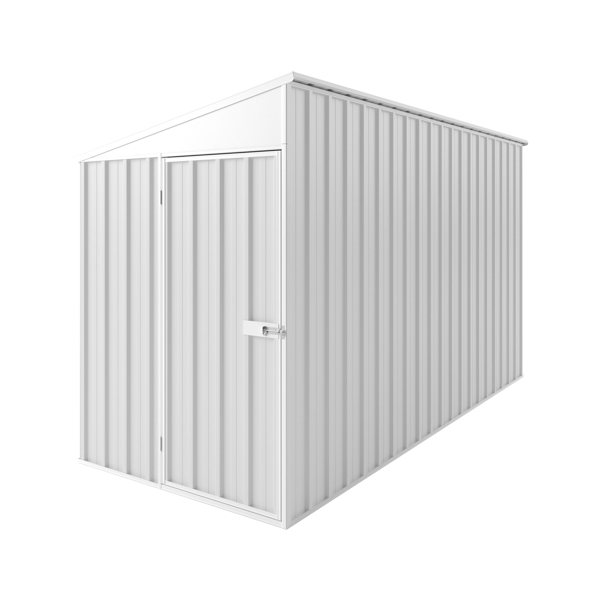 1.5m x 3.75m x 2.1m Skillion Roof Garden Shed