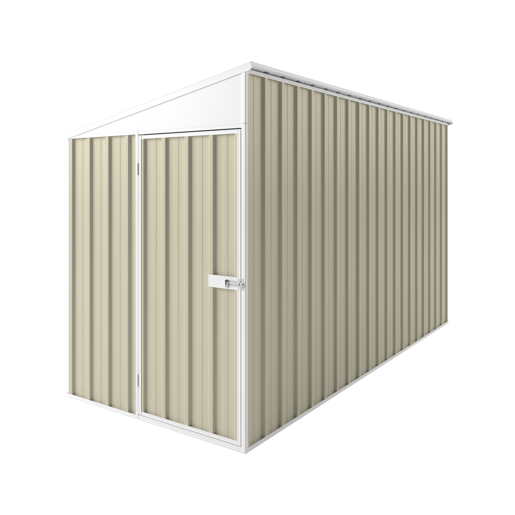 1.5m x 3.75m x 2.1m Skillion Roof Garden Shed