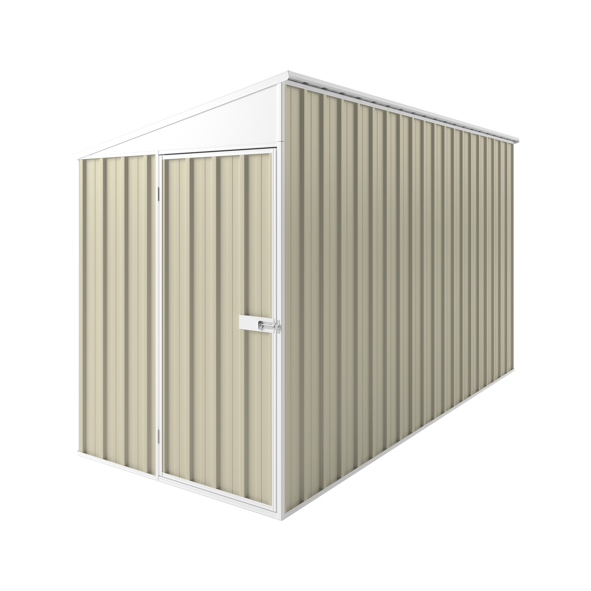 1.5m x 3.75m x 2.1m Skillion Roof Garden Shed