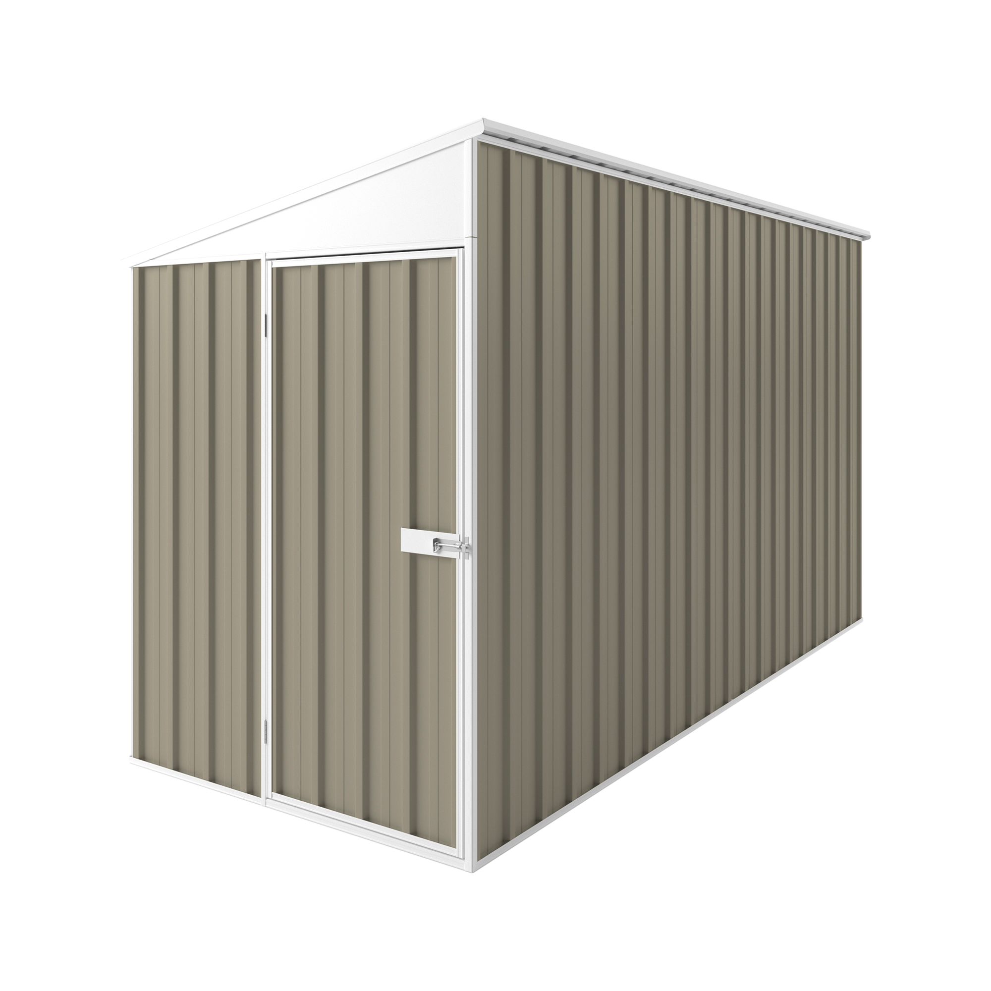 1.5m x 3.75m x 2.1m Skillion Roof Garden Shed