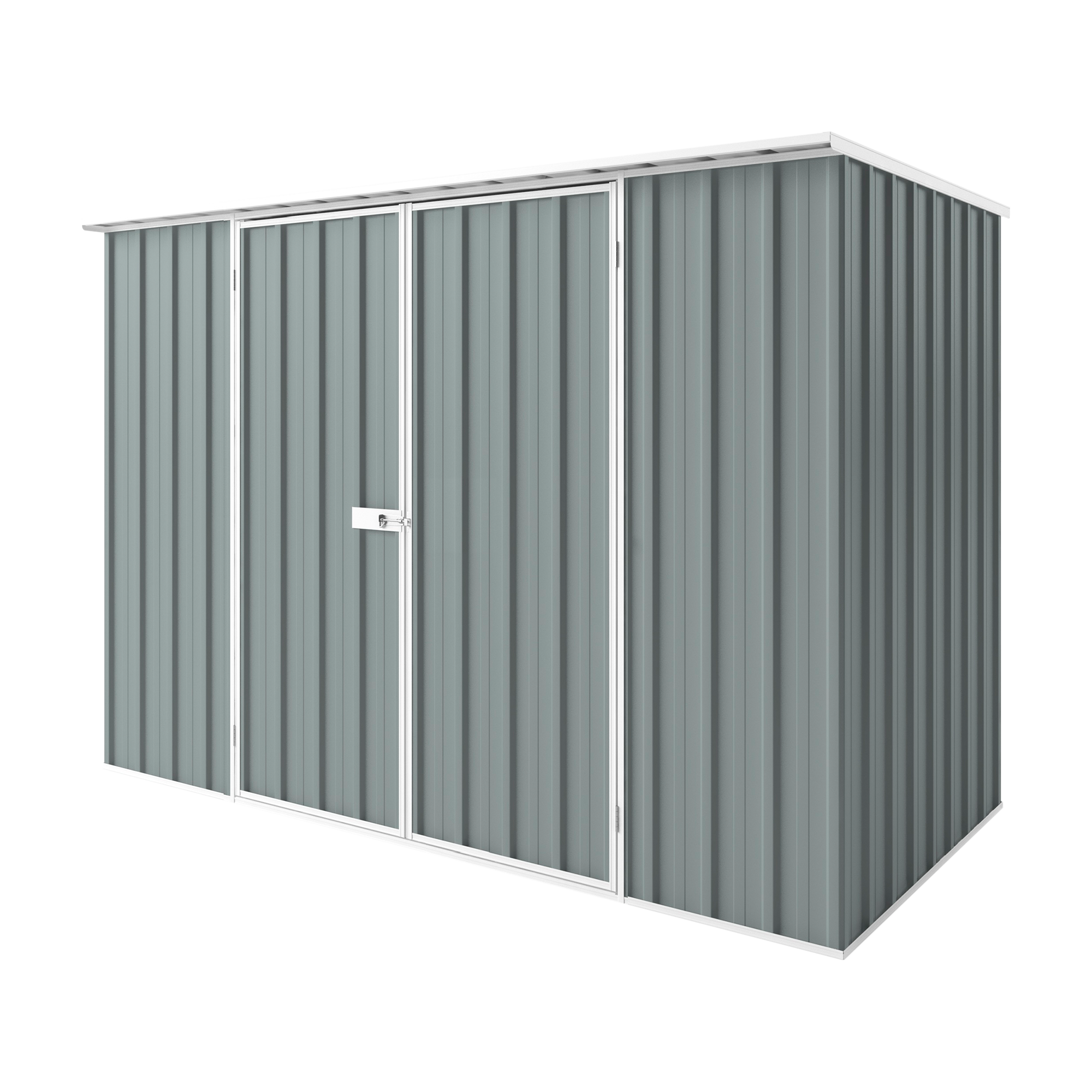 3m x 1.5m Flat Roof Garden Shed