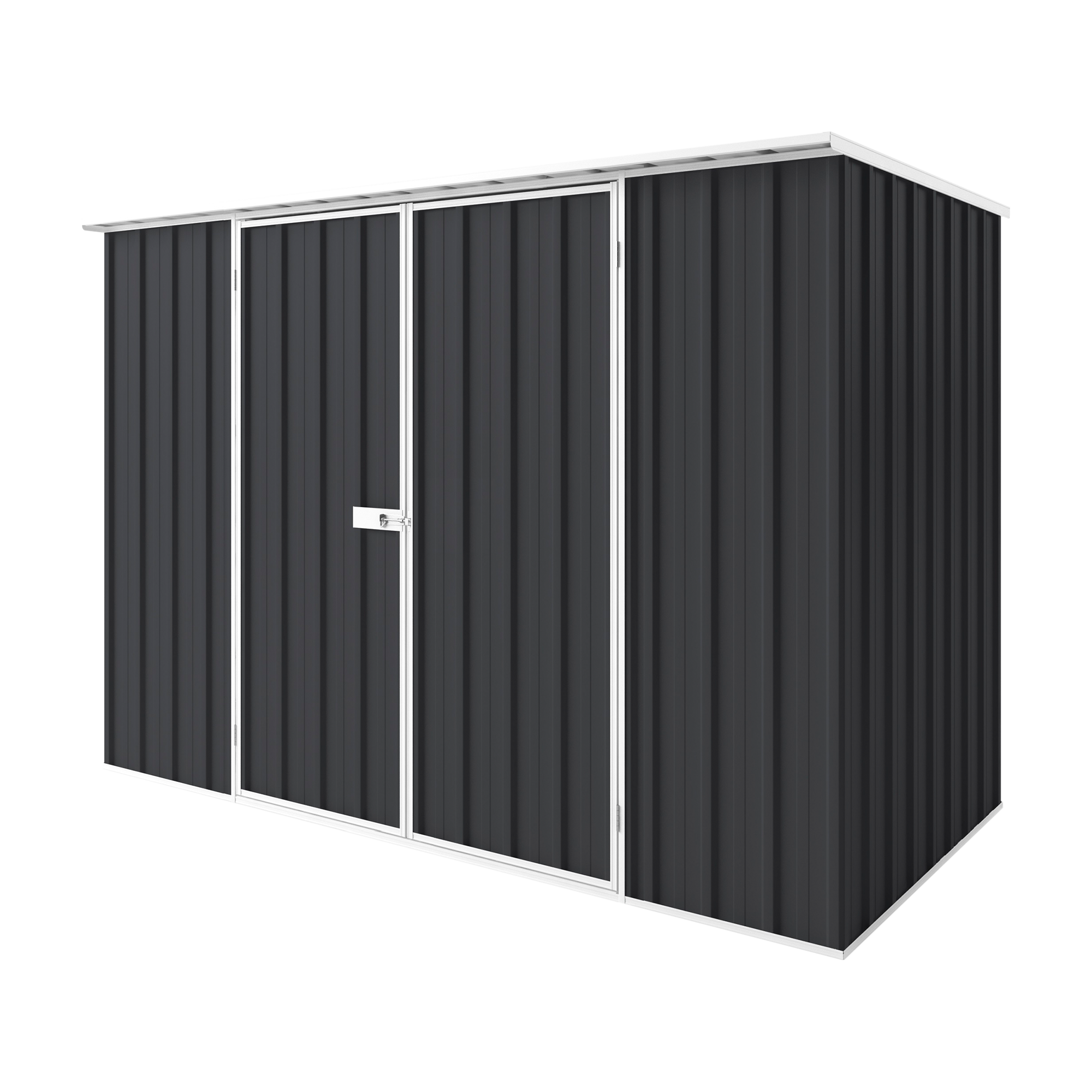 3m x 1.5m Flat Roof Garden Shed