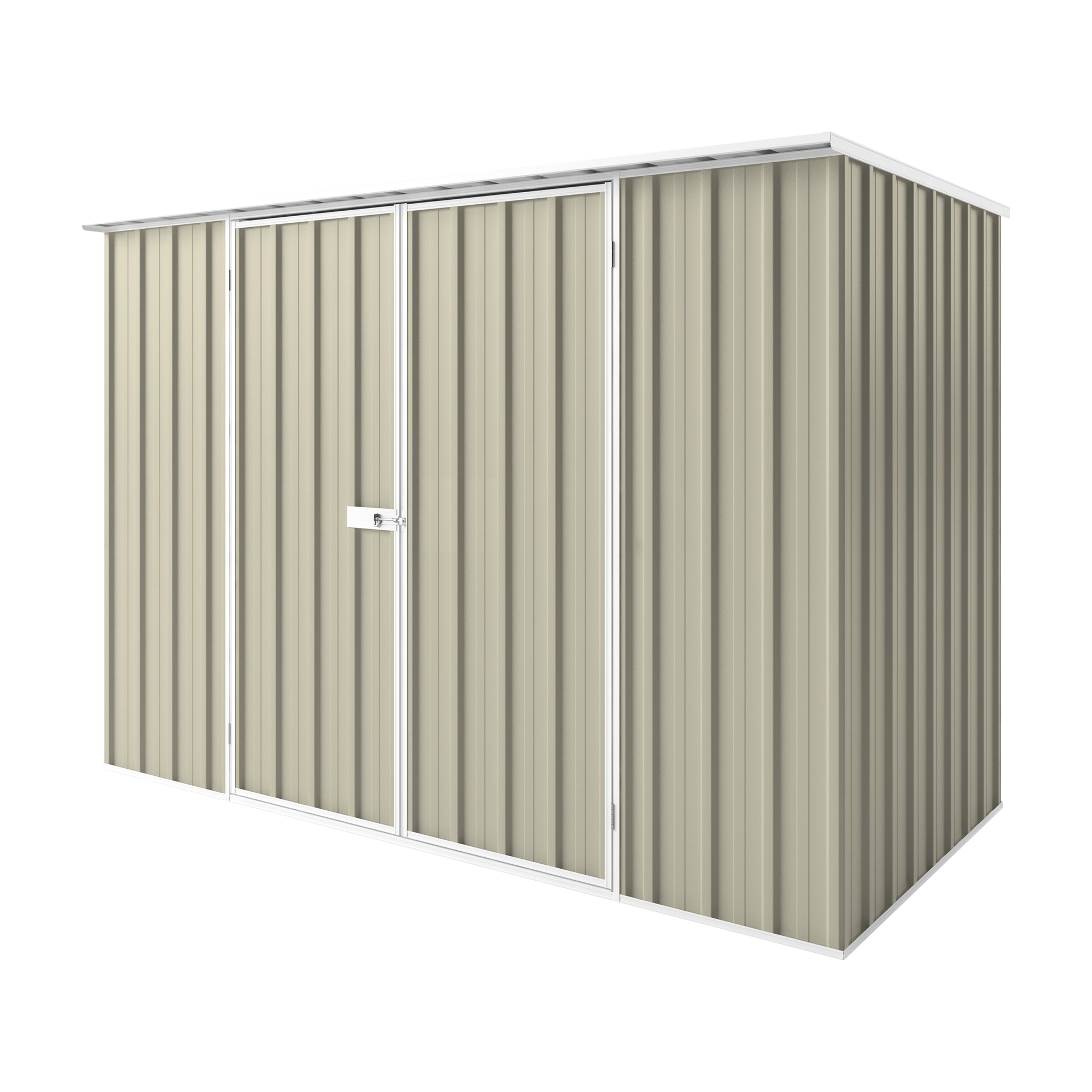 3m x 1.5m Flat Roof Garden Shed