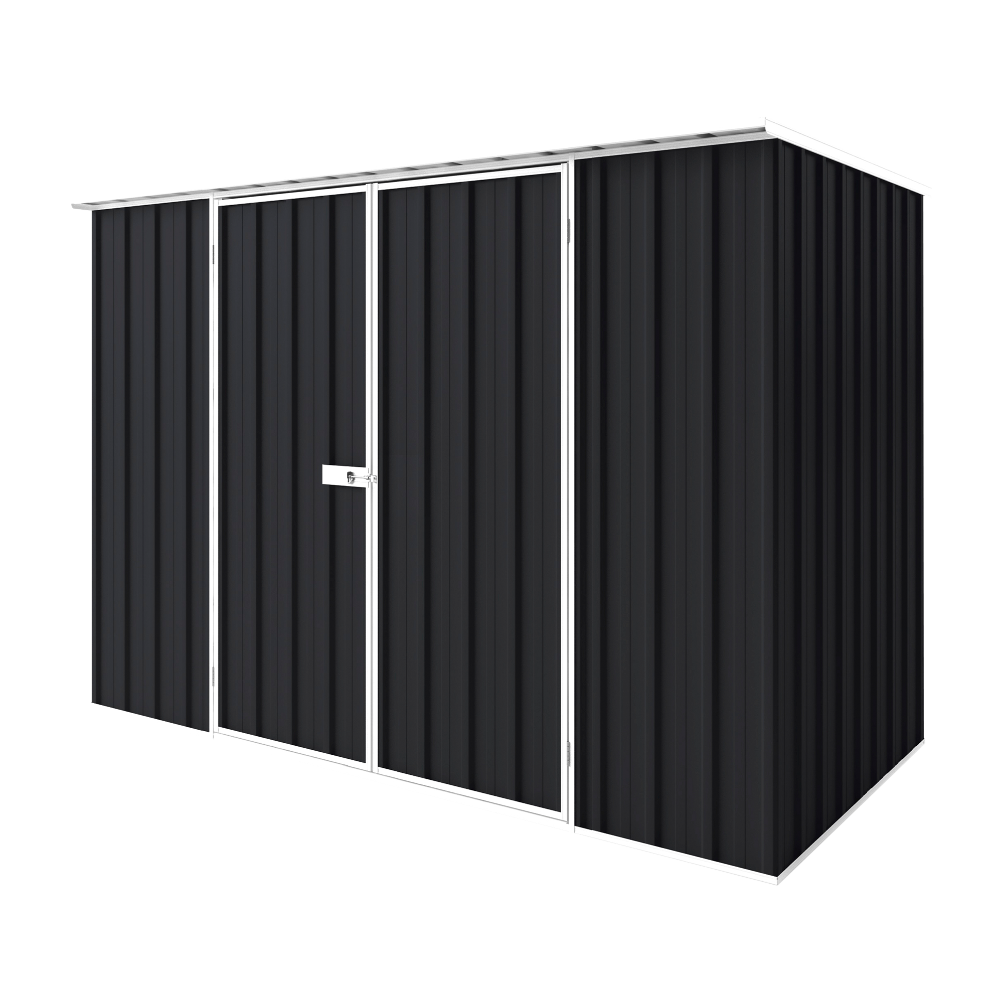 3m x 1.5m Flat Roof Garden Shed