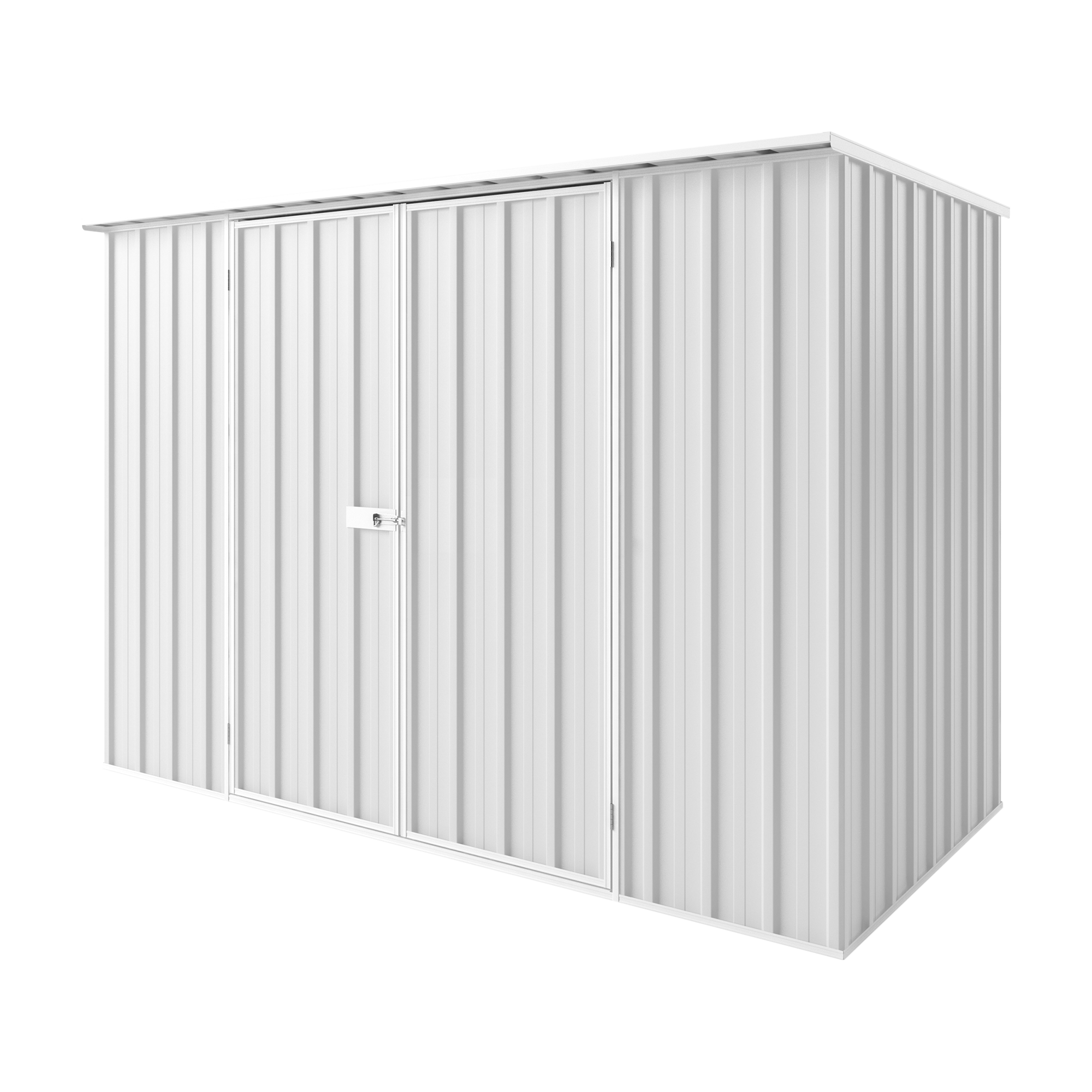 3m x 1.5m Flat Roof Garden Shed