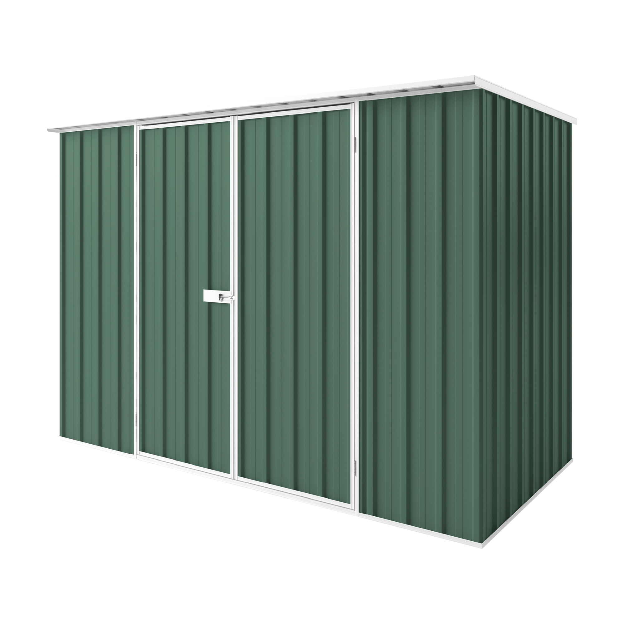 3m x 1.5m Flat Roof Garden Shed