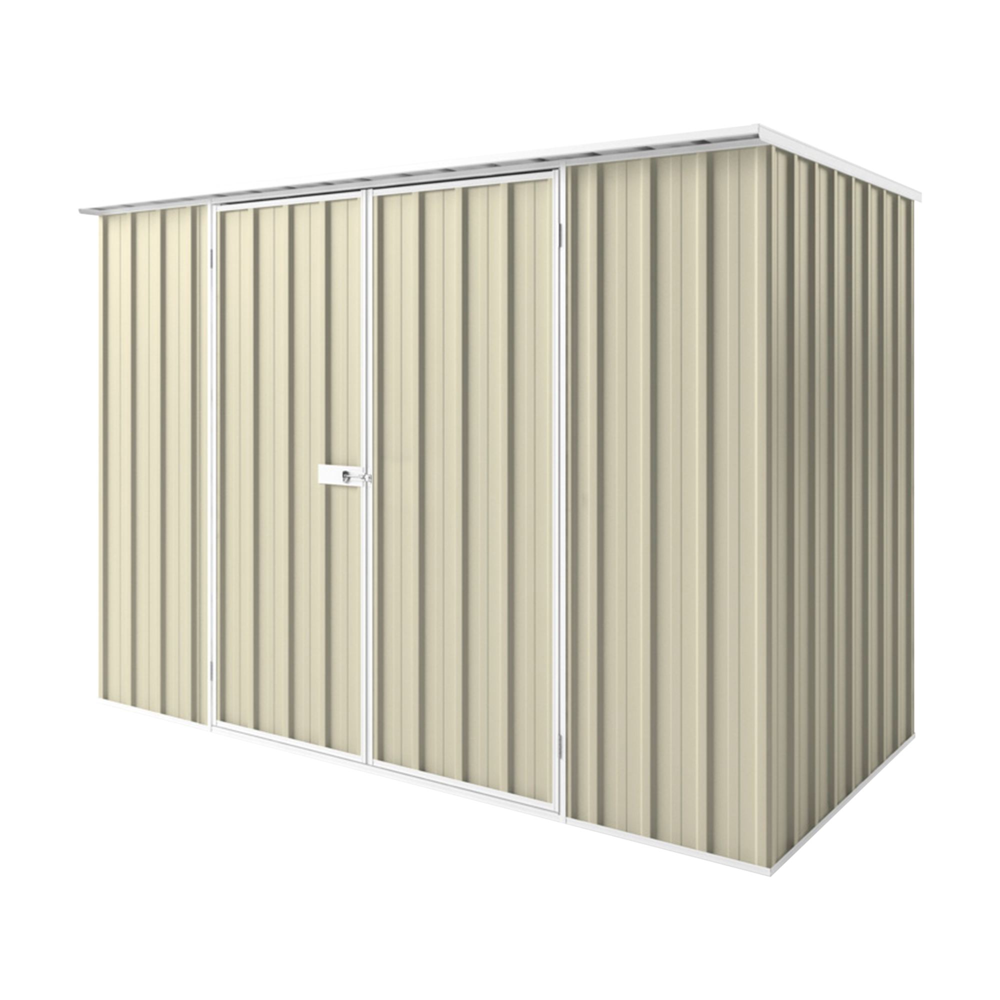 3m x 1.5m Flat Roof Garden Shed