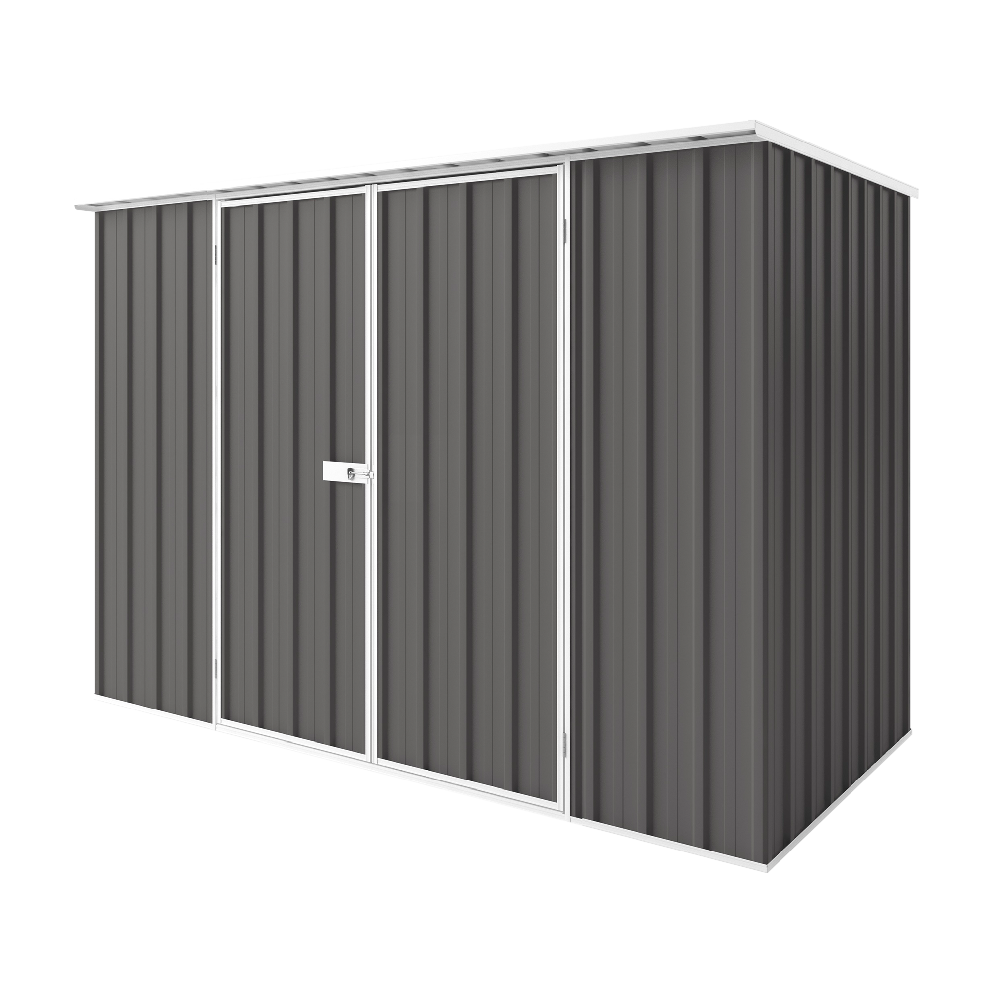 3m x 1.5m Flat Roof Garden Shed
