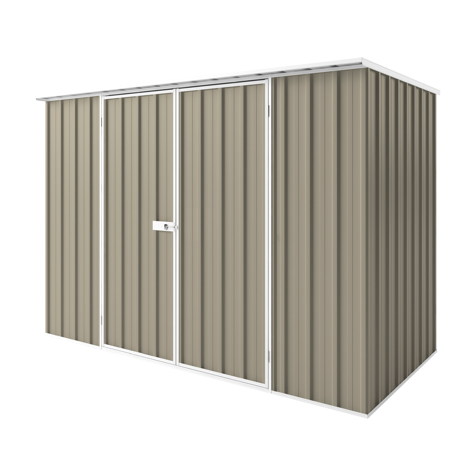 3m x 1.5m Flat Roof Garden Shed