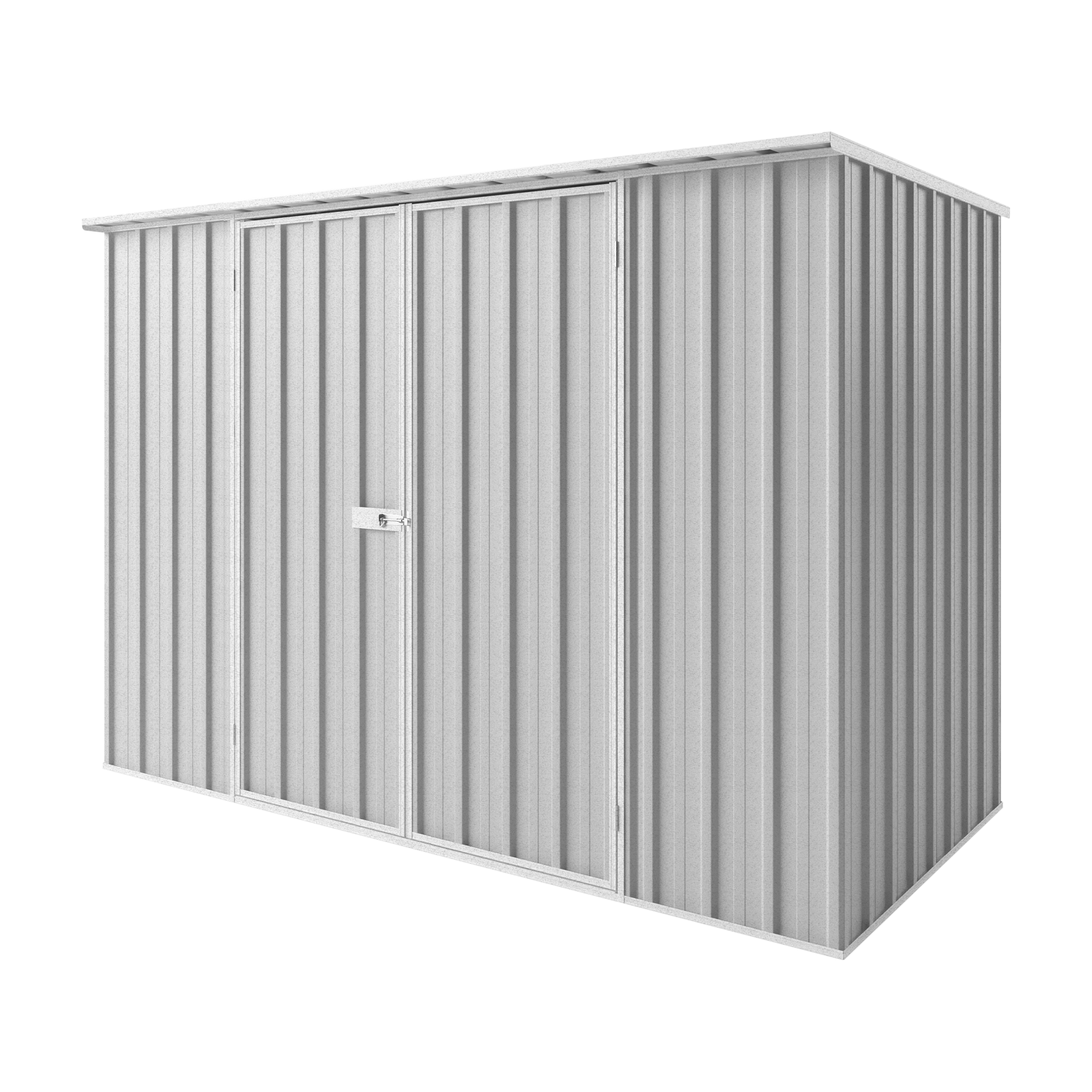 3m x 1.5m Flat Roof Garden Shed