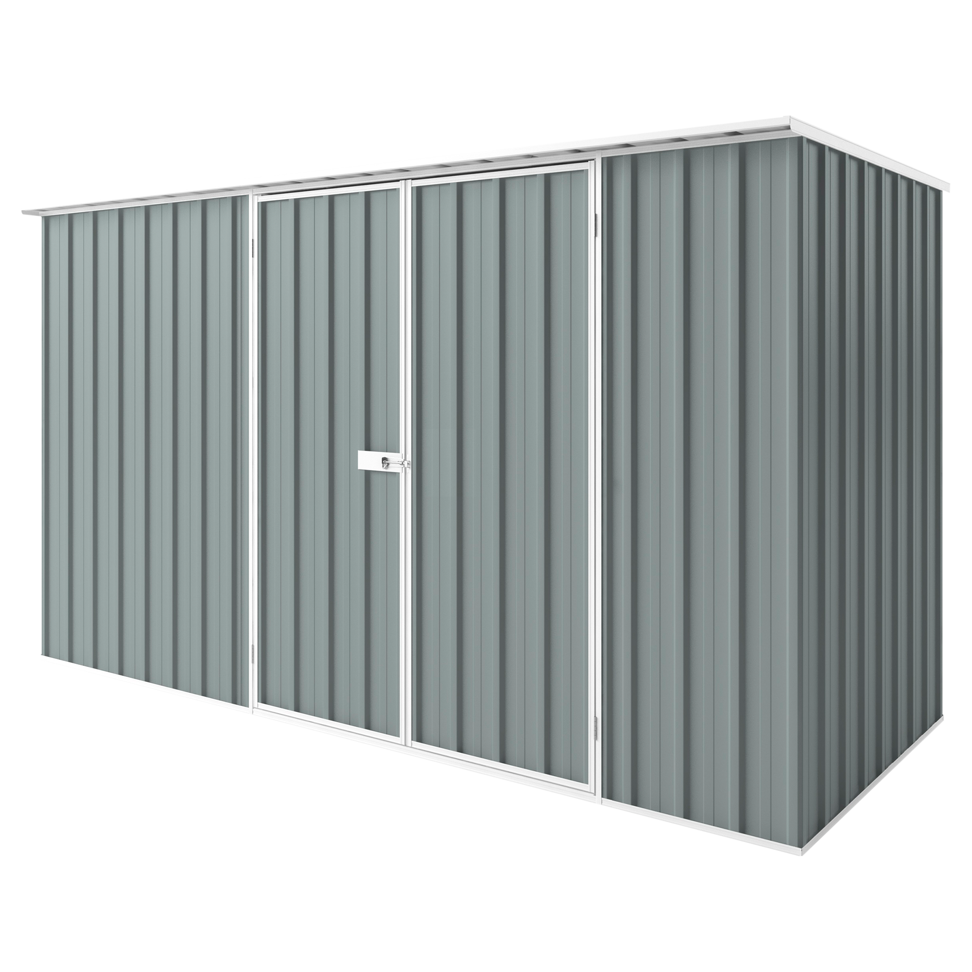 3.75m x 1.5m Flat Roof Garden Shed