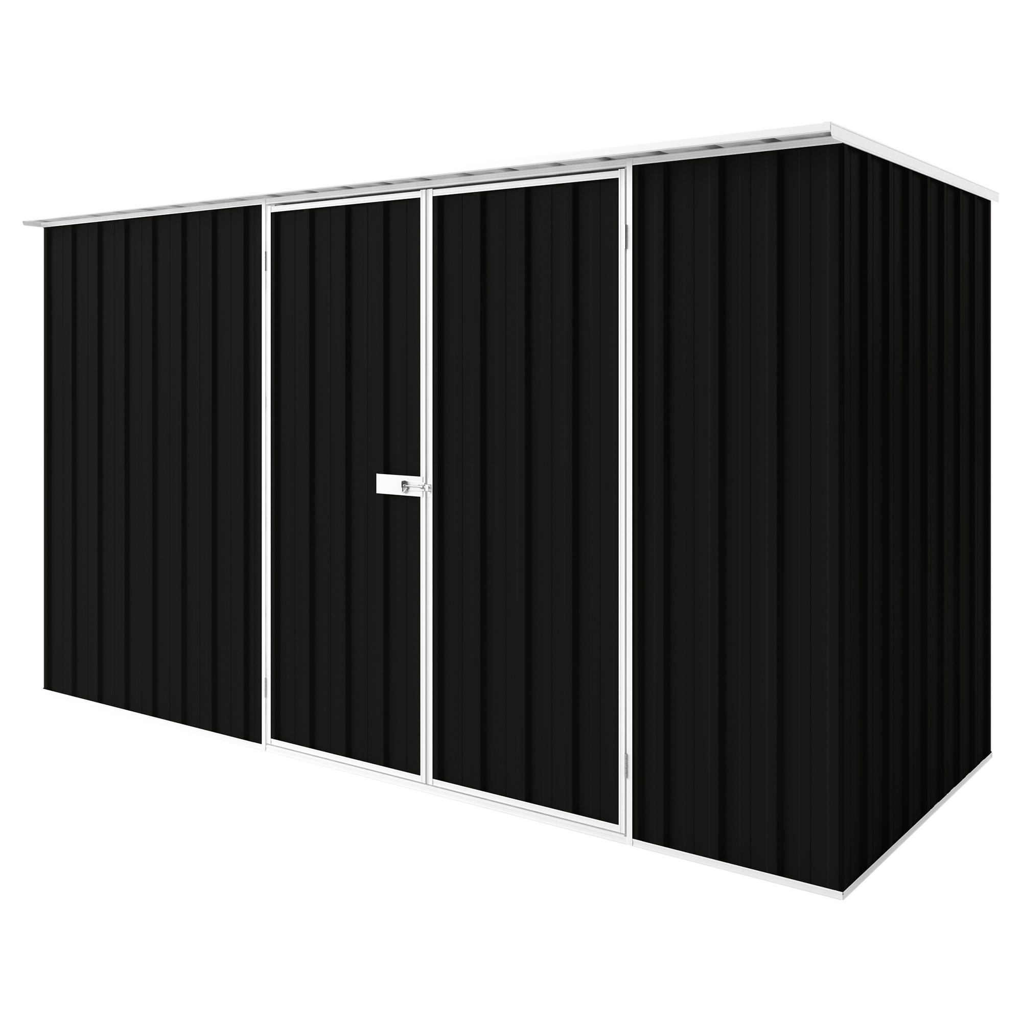 3.75m x 1.5m Flat Roof Garden Shed