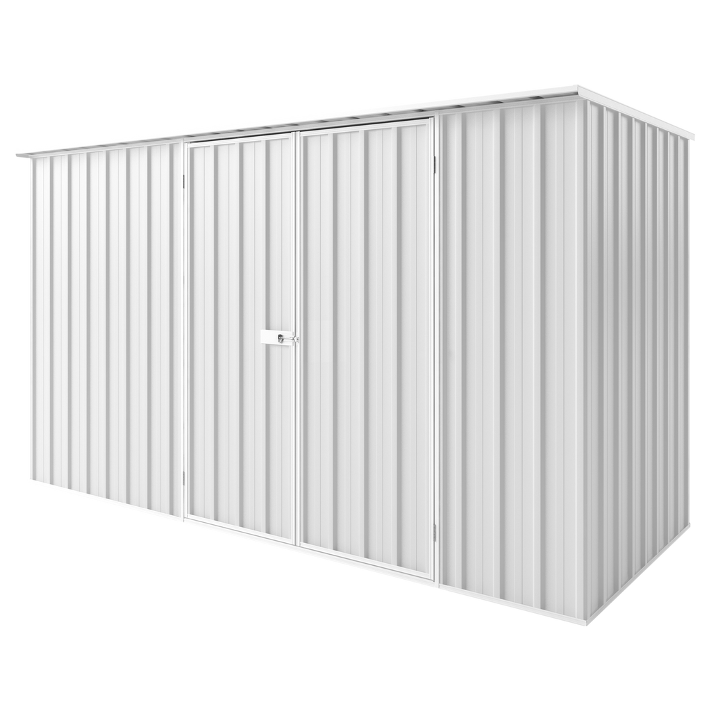 3.75m x 1.5m Flat Roof Garden Shed