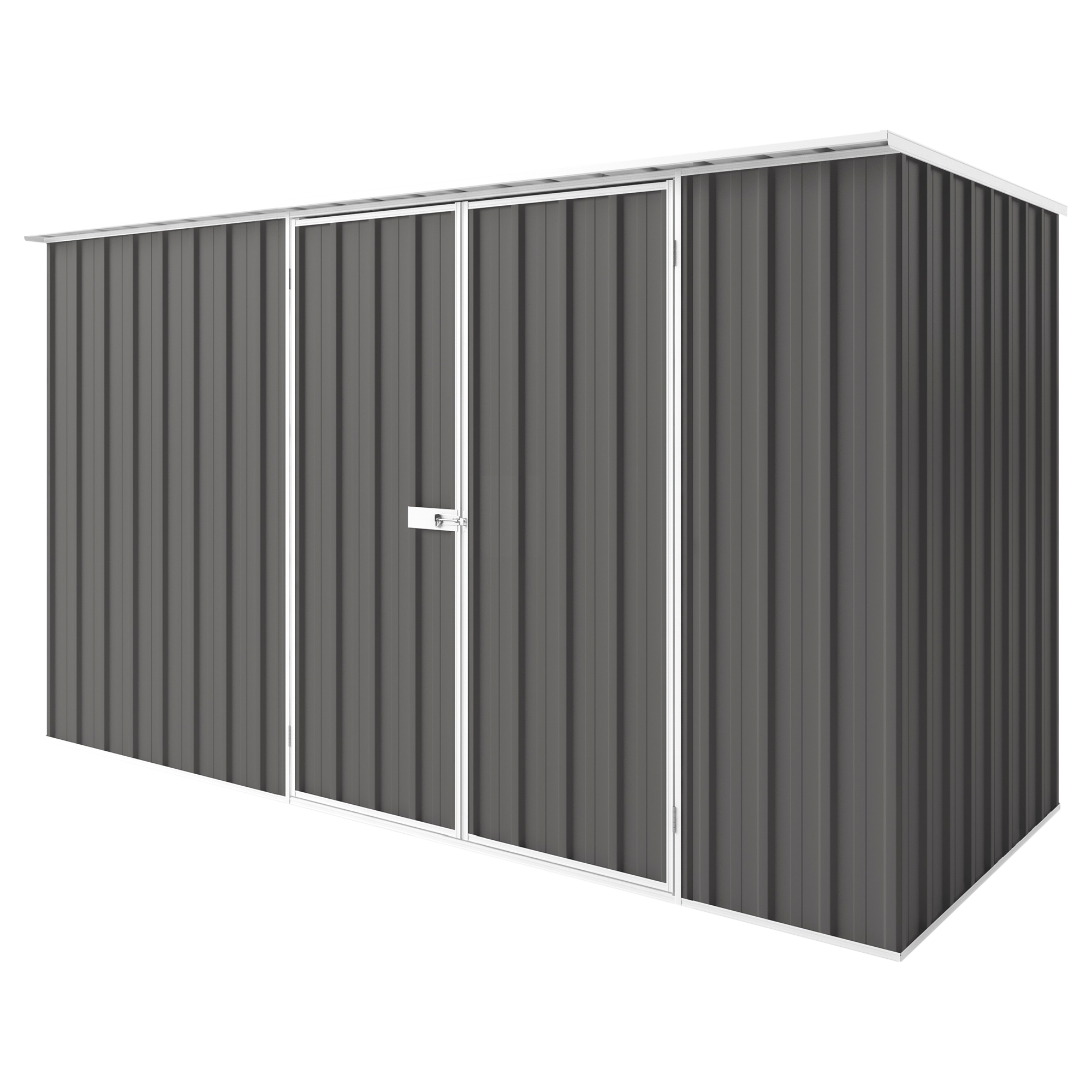 3.75m x 1.5m Flat Roof Garden Shed