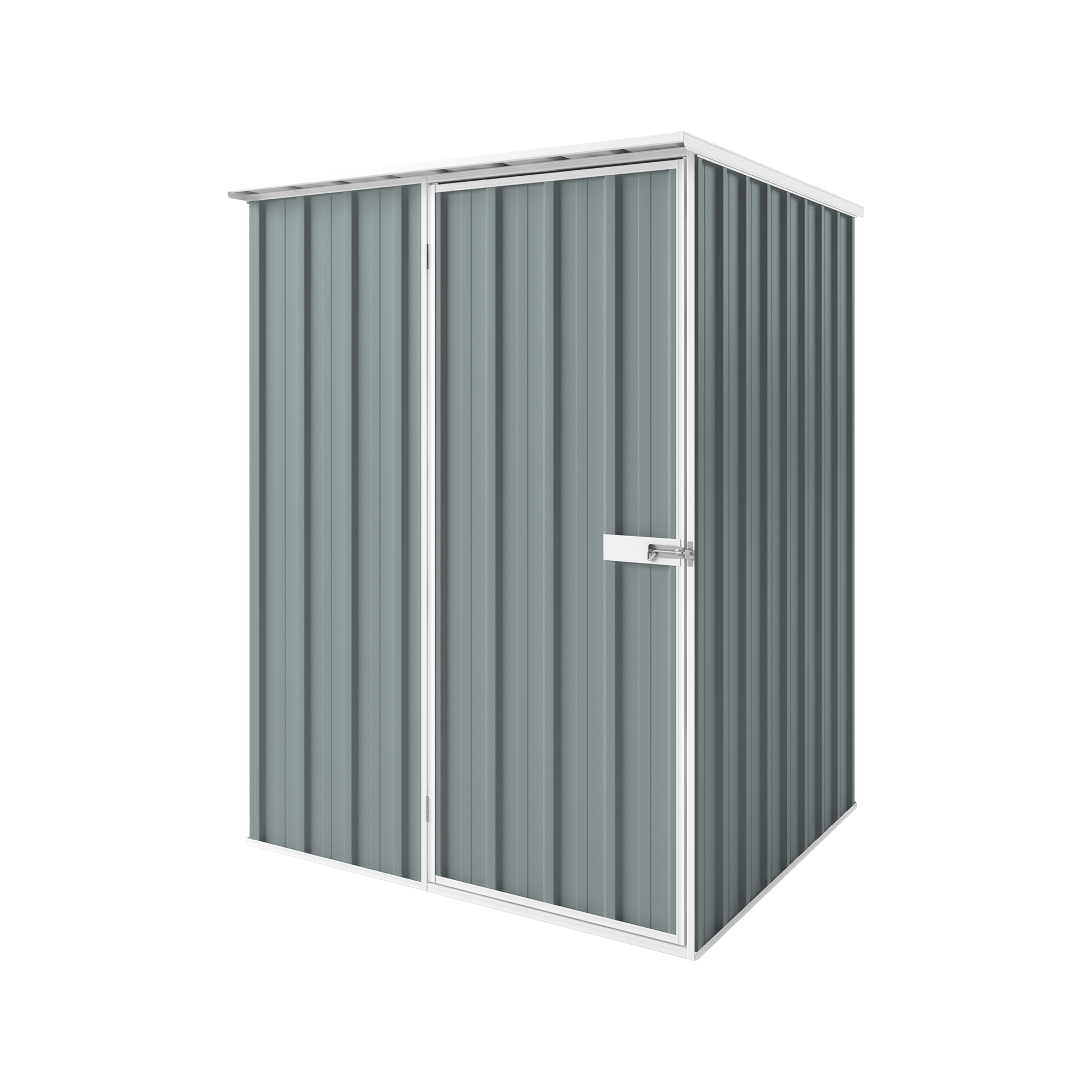 1.5m x 1.5m Flat Roof Garden Shed
