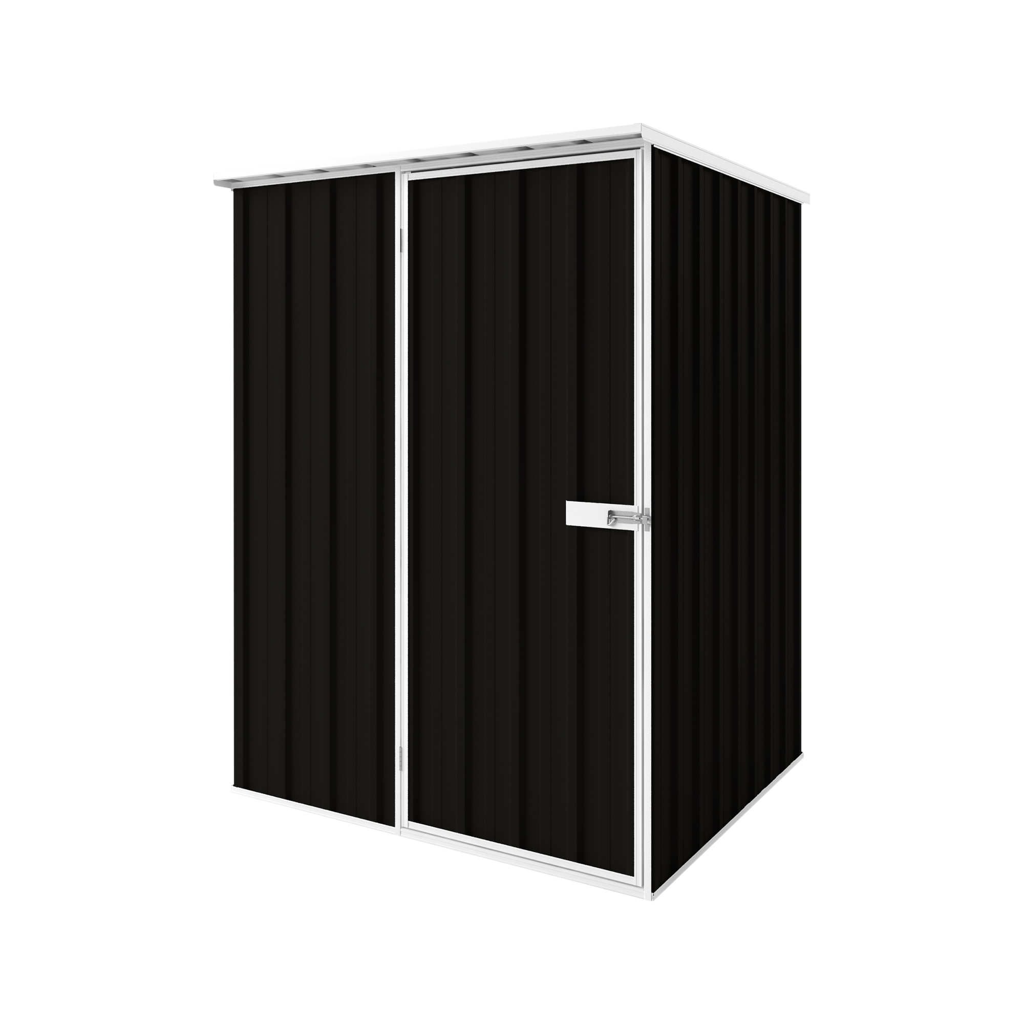 1.5m x 1.5m Flat Roof Garden Shed