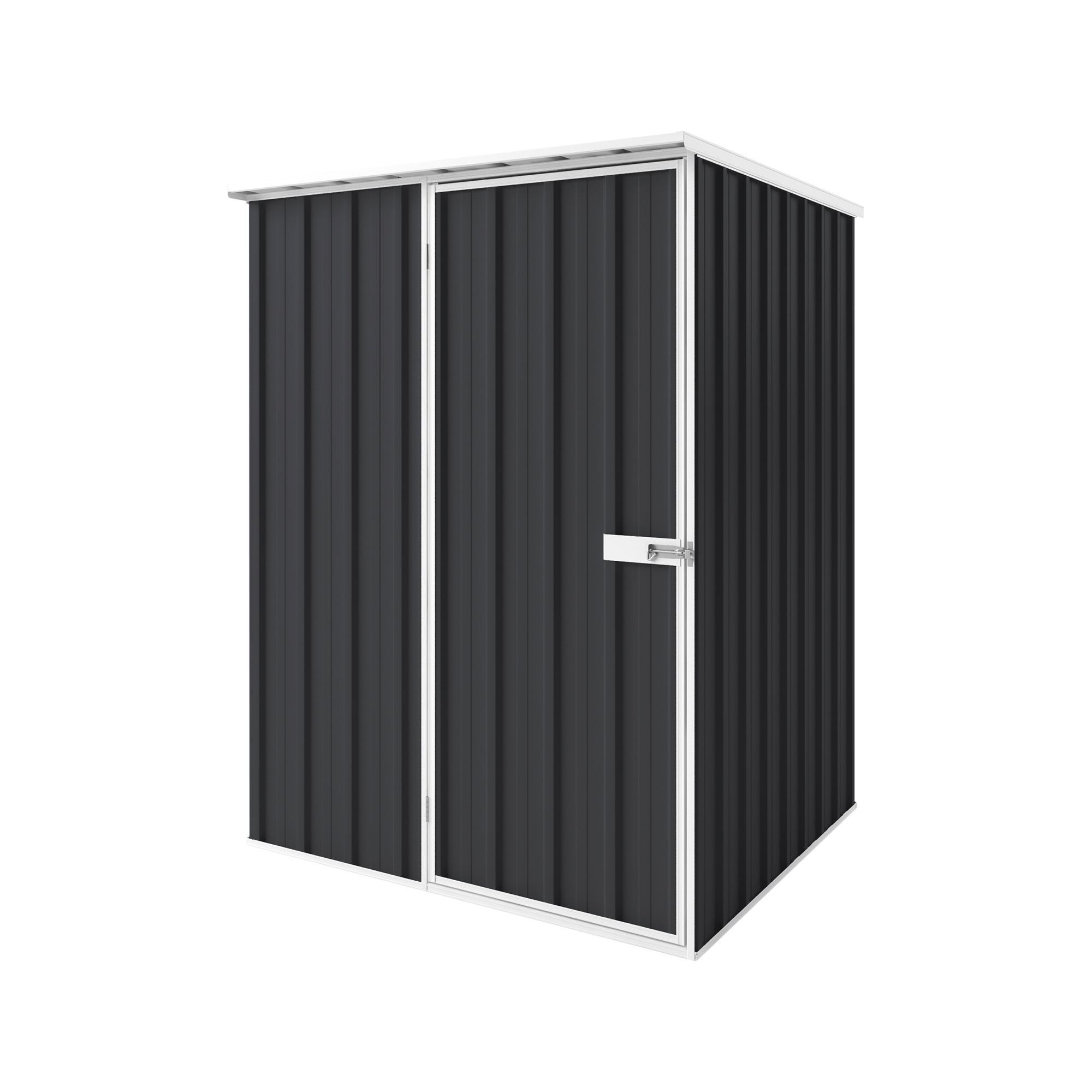 1.5m x 1.5m Flat Roof Garden Shed